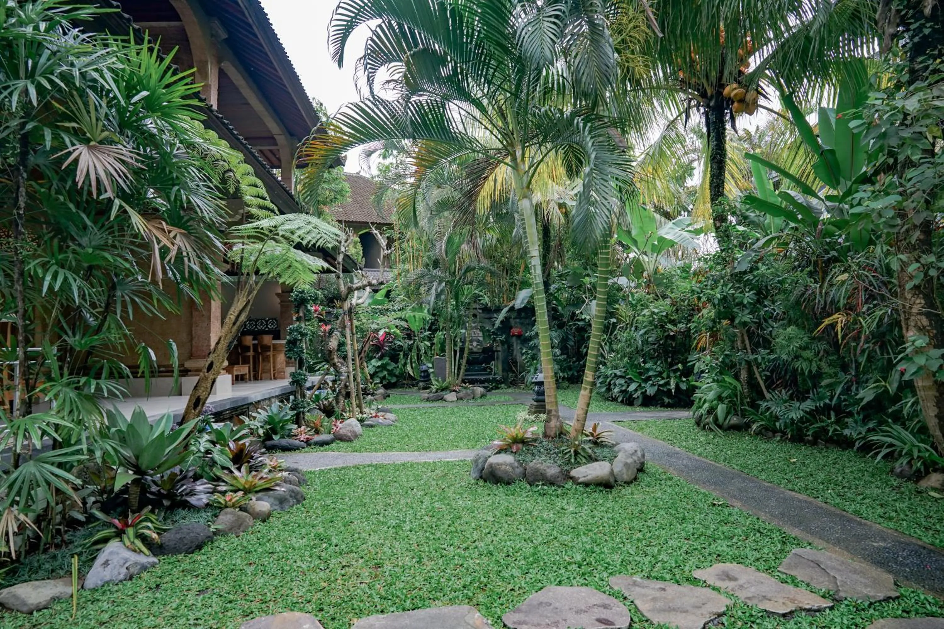 Garden in Pekak Mangku Guest House