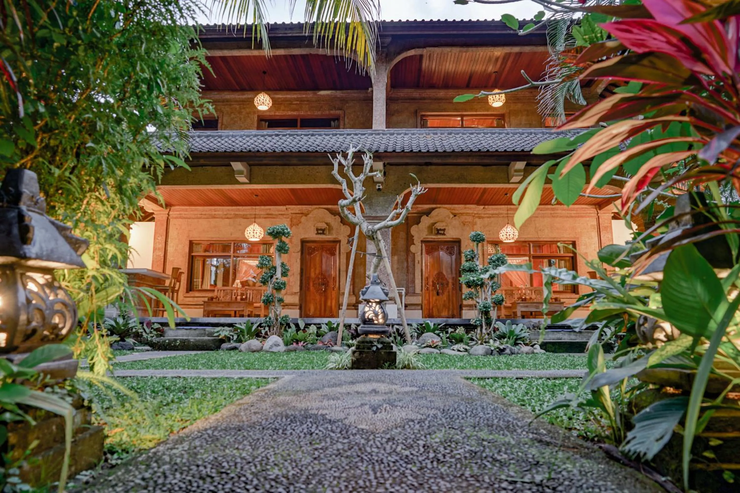 Garden in Pekak Mangku Guest House
