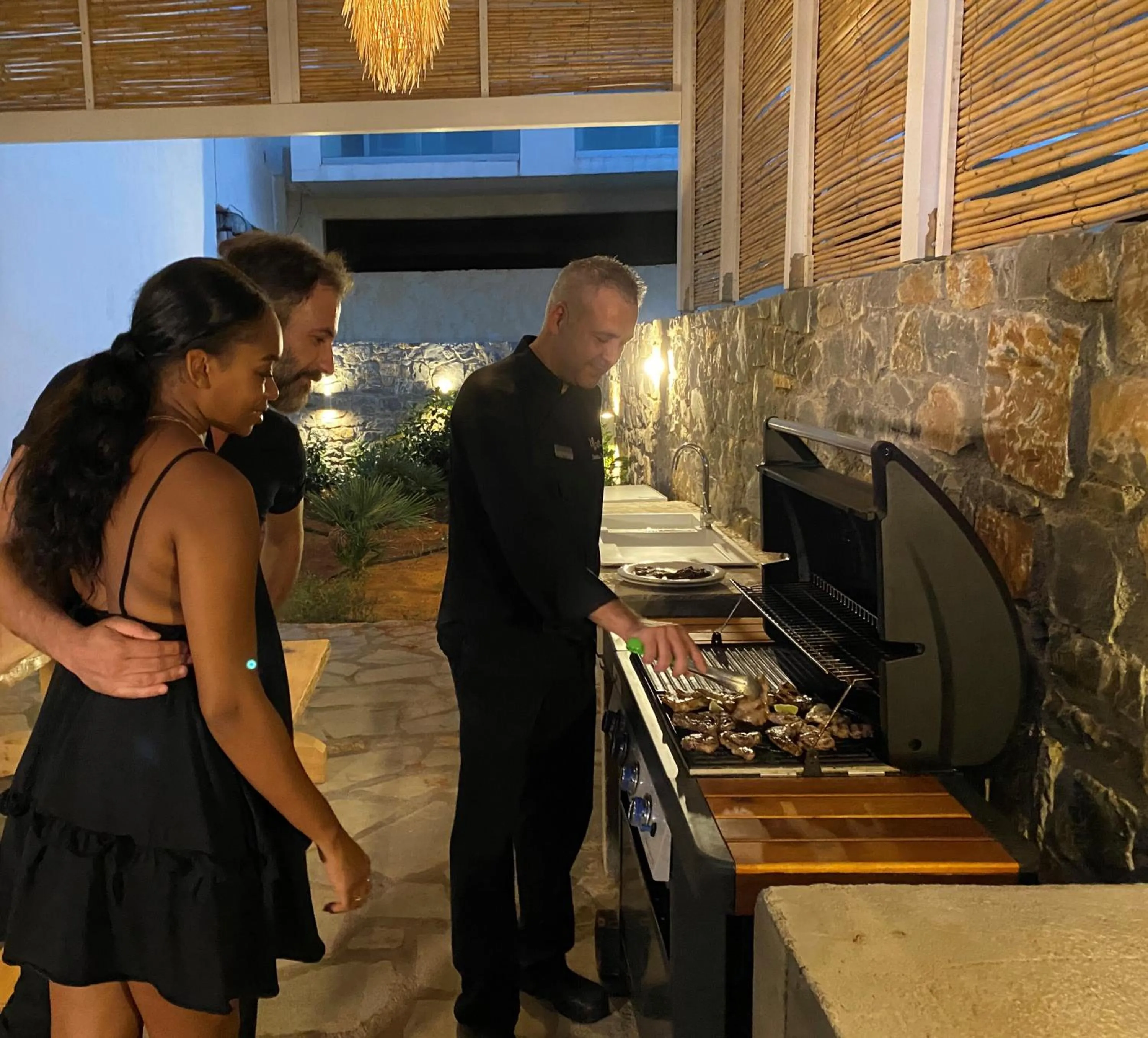 BBQ facilities in Minos Imperial Luxury Beach Resort & Spa Milatos