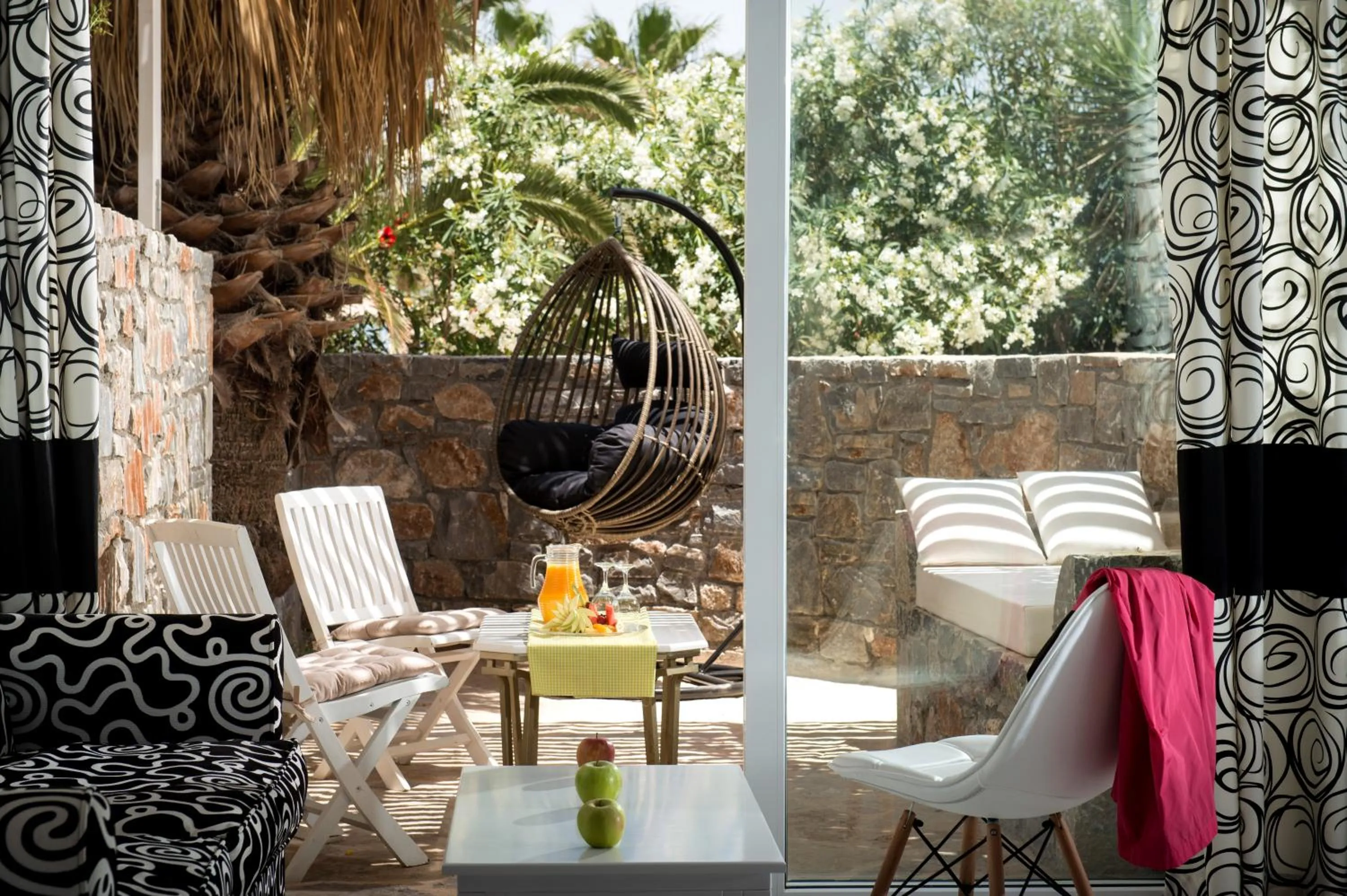 Balcony/Terrace in Minos Imperial Luxury Beach Resort & Spa Milatos