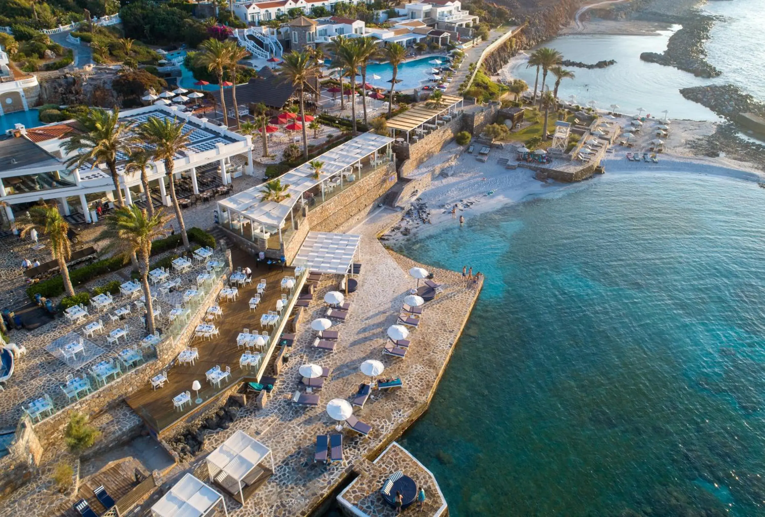 Bird's eye view in Minos Imperial Luxury Beach Resort & Spa Milatos Bird's eye view in Minos Imperial Luxury Beach Resort & Spa Milatos