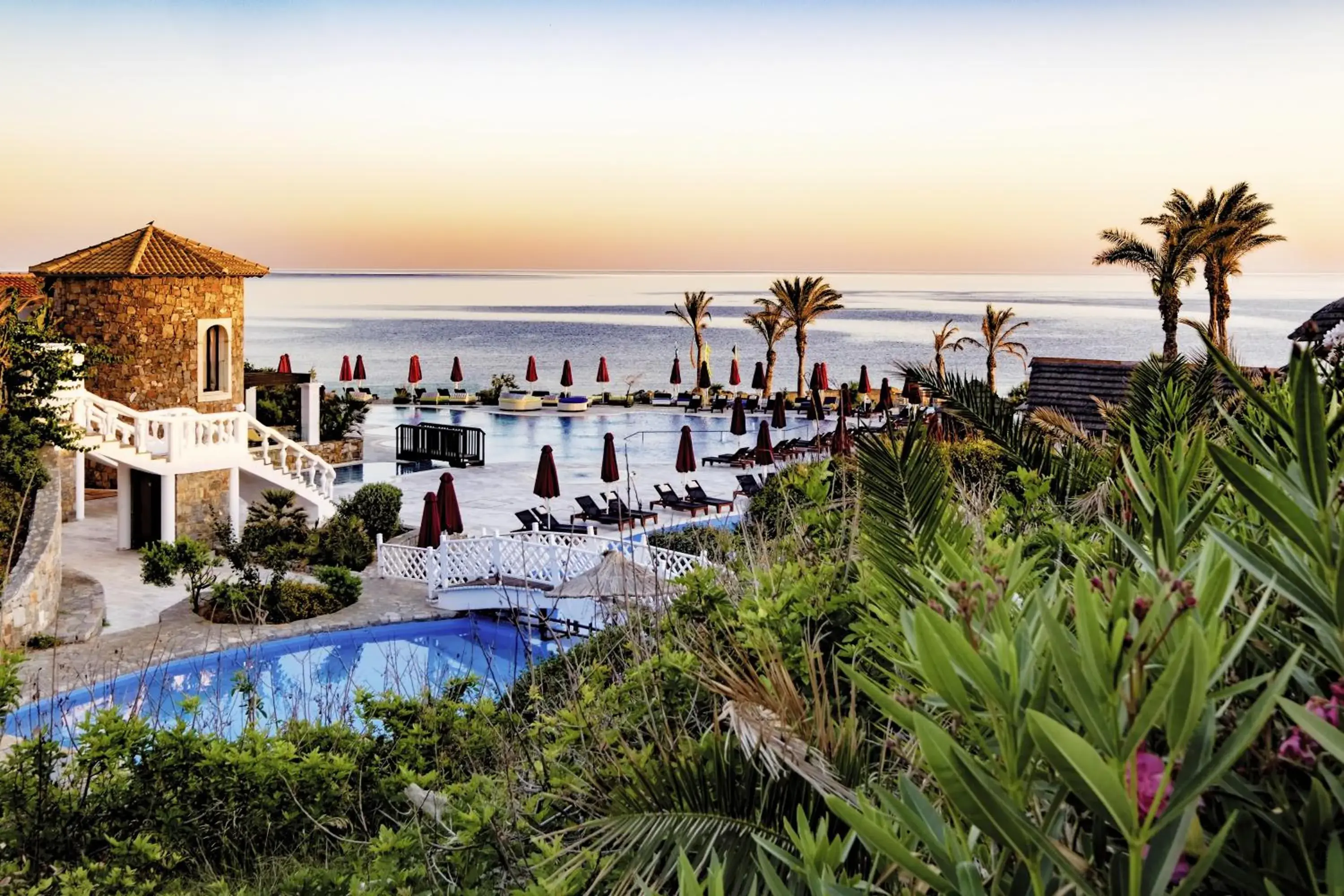 Property building in Minos Imperial Luxury Beach Resort & Spa Milatos Property building in Minos Imperial Luxury Beach Resort & Spa Milatos