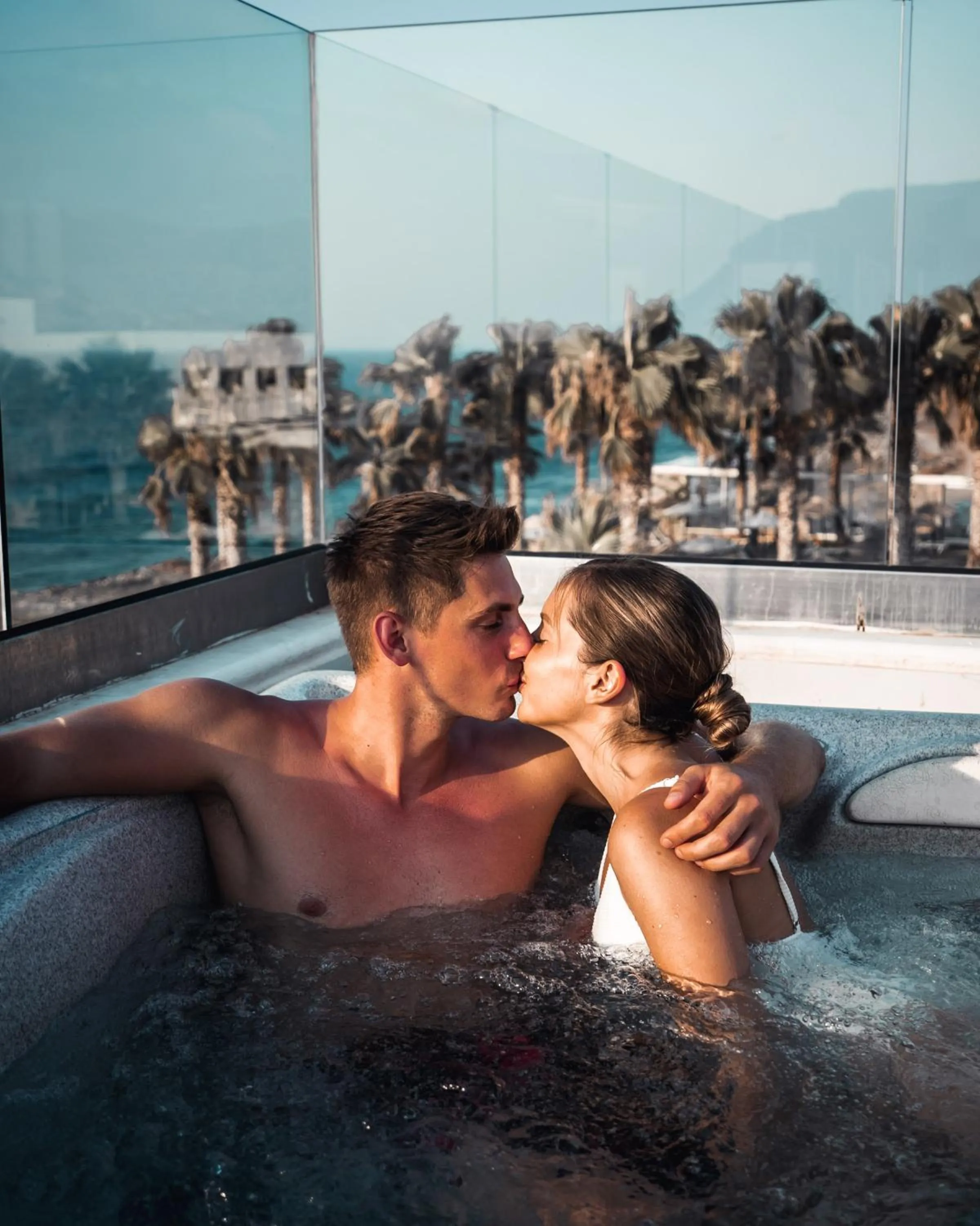 Hot Tub in Minos Imperial Luxury Beach Resort & Spa Milatos