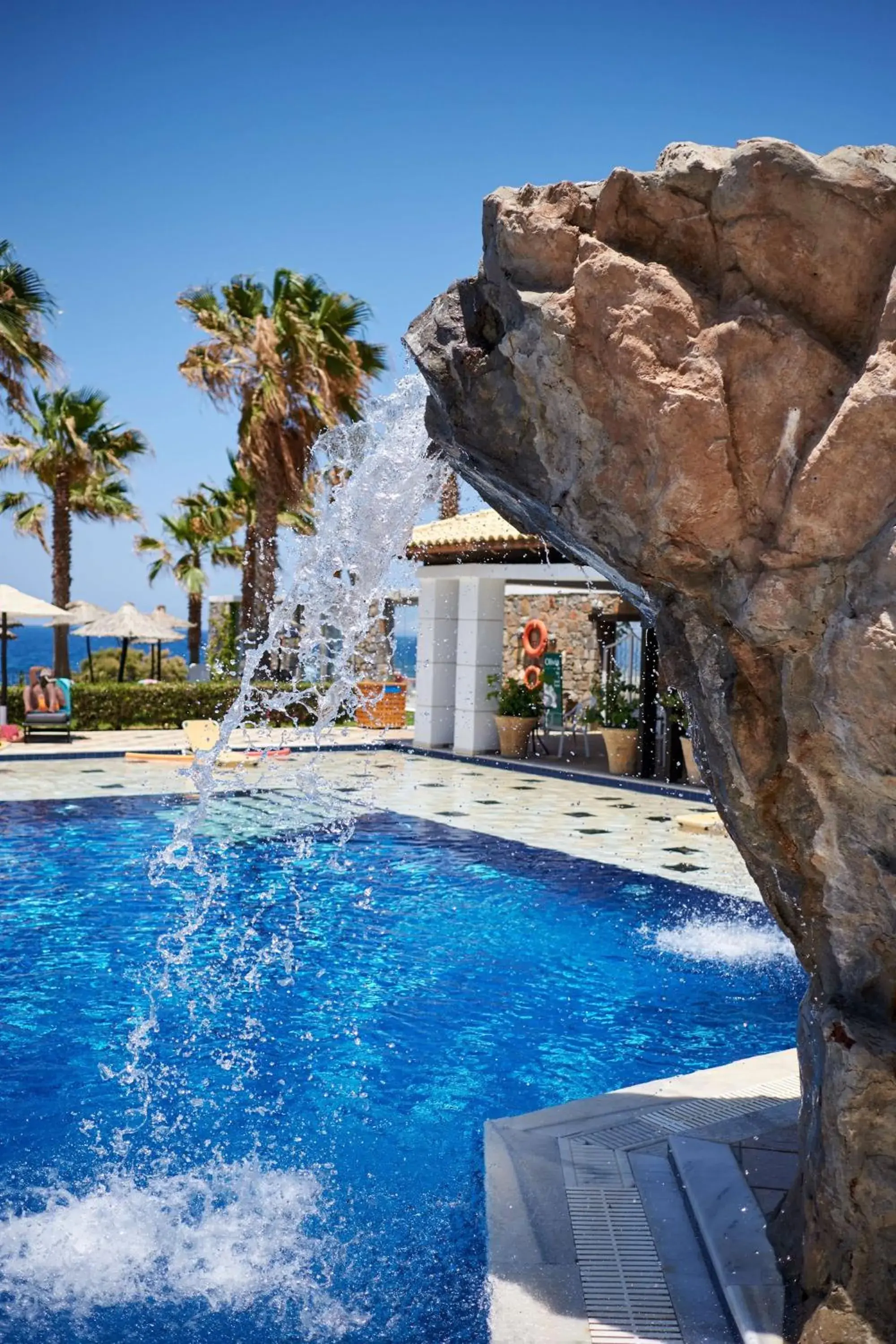 Lounge or bar in Minos Imperial Luxury Beach Resort & Spa Milatos Lounge or bar in Minos Imperial Luxury Beach Resort & Spa Milatos