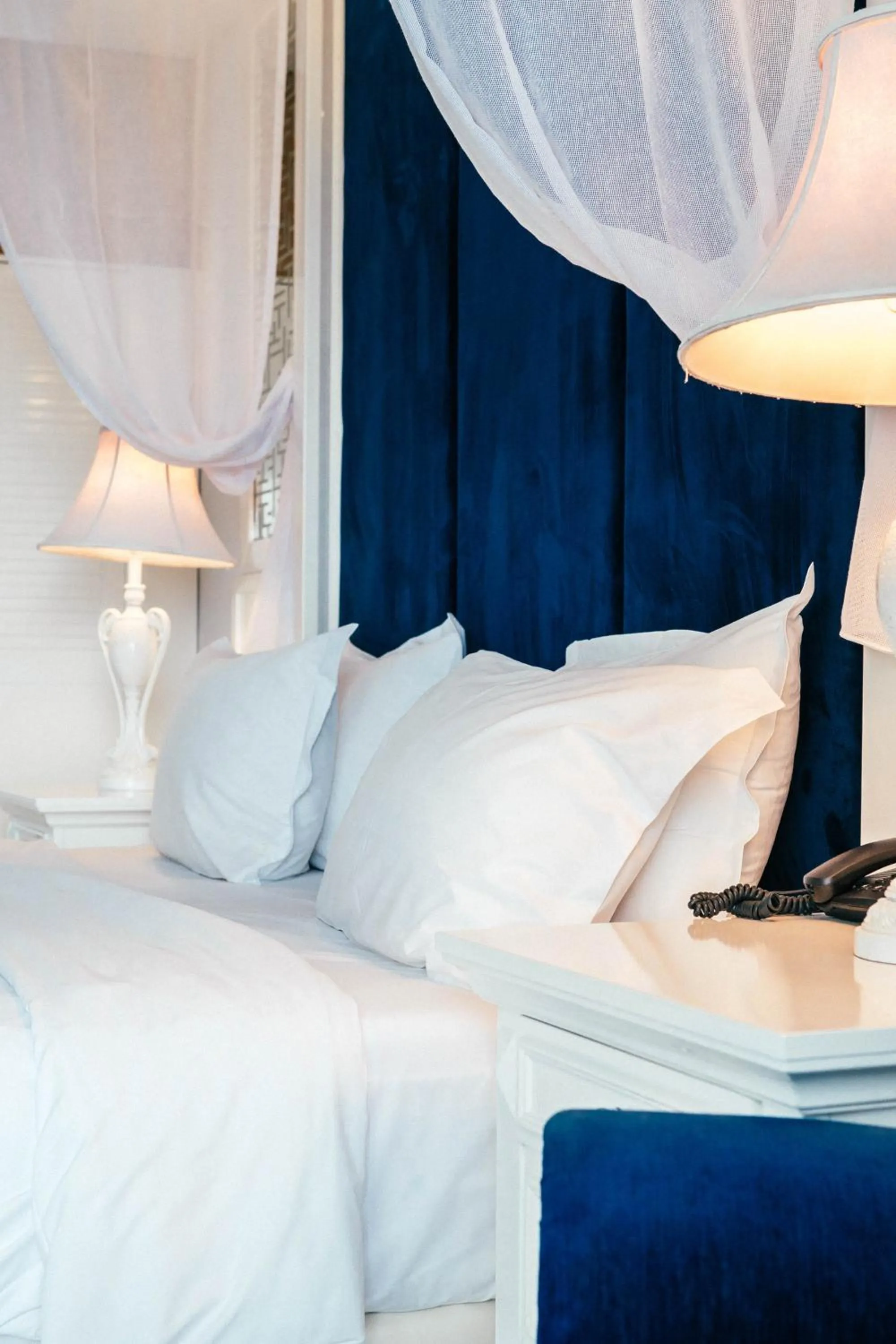 Bed in Minos Imperial Luxury Beach Resort & Spa Milatos