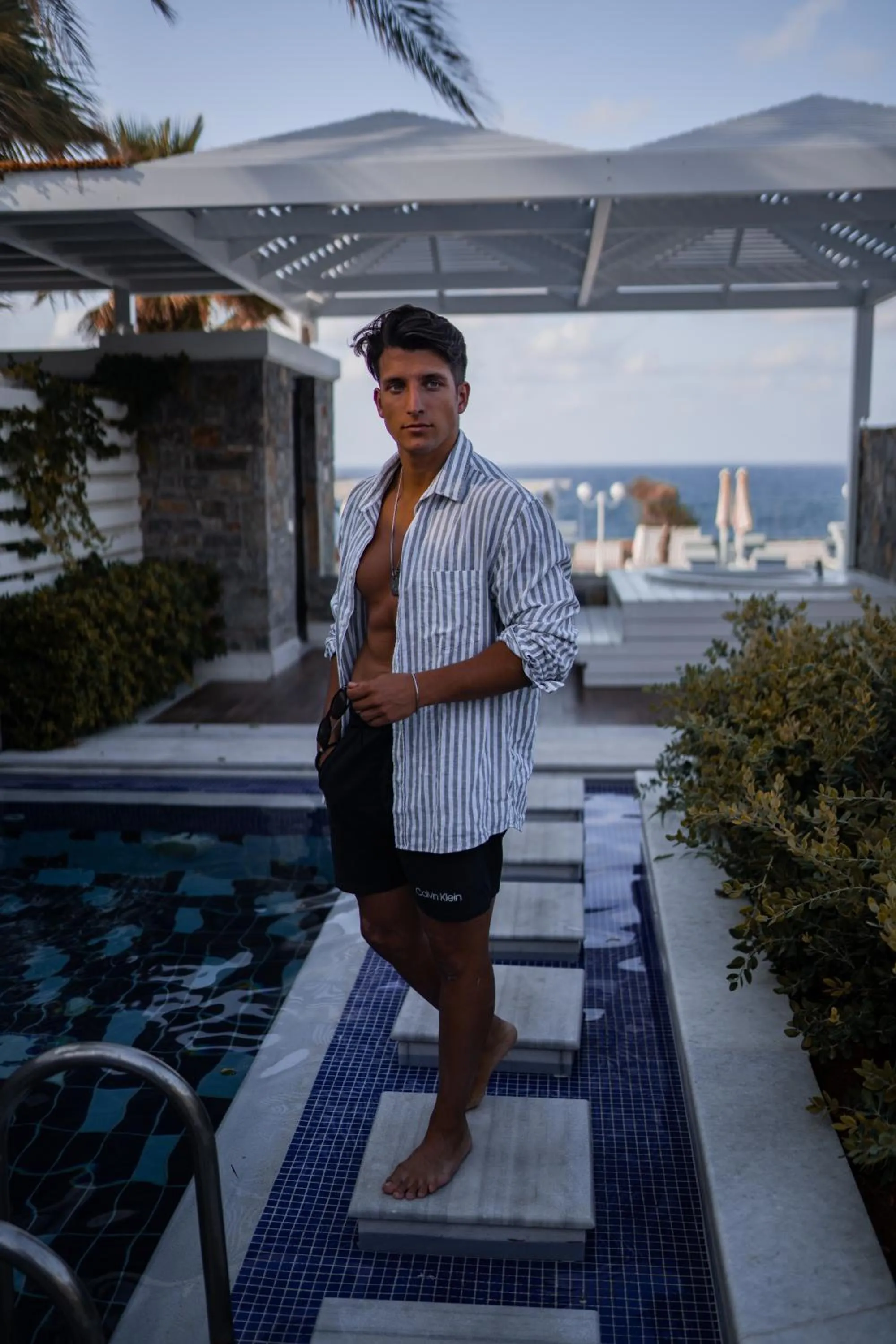 Swimming pool in Minos Imperial Luxury Beach Resort & Spa Milatos