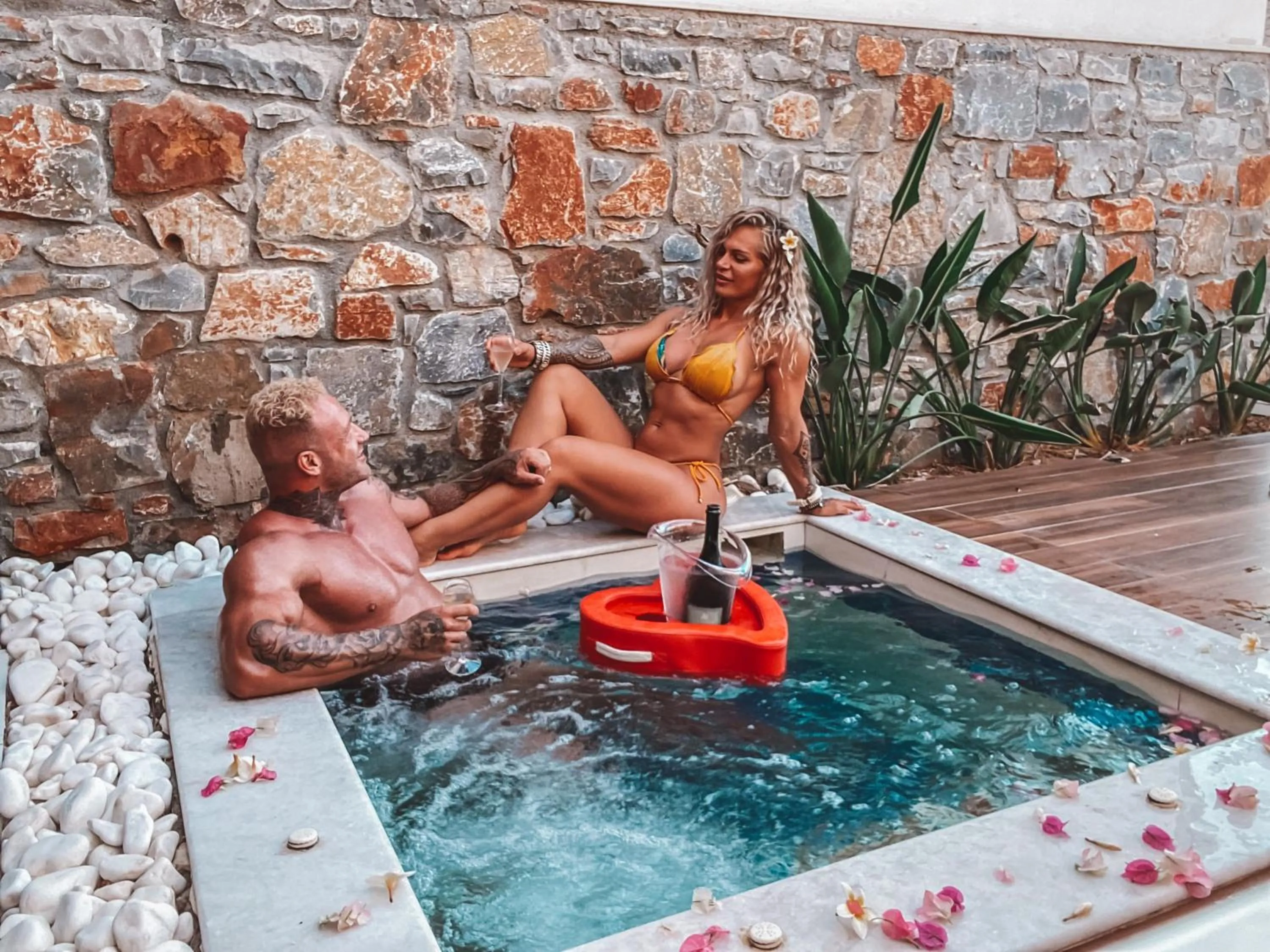 Hot Tub in Minos Imperial Luxury Beach Resort & Spa Milatos