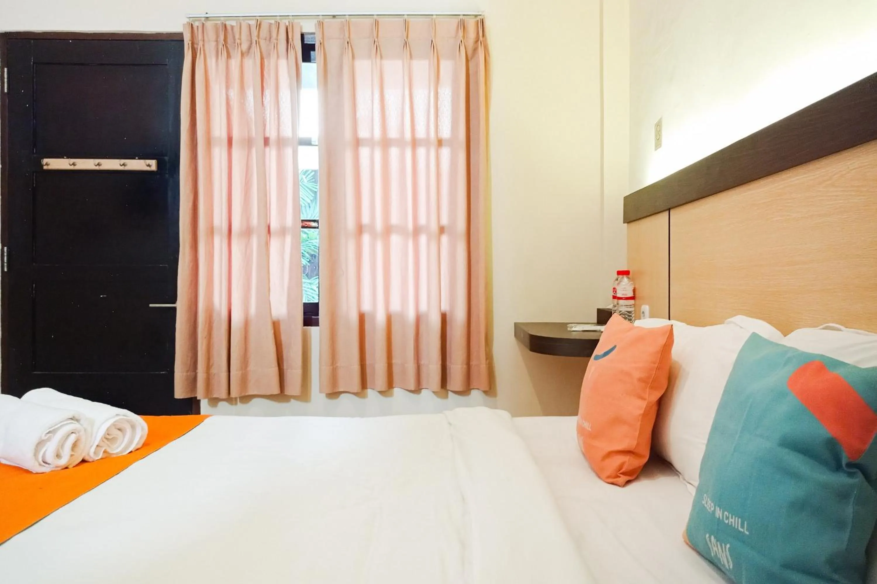 Bedroom, Bed in Sans Hotel Grand Jitra Syariah Bengkulu