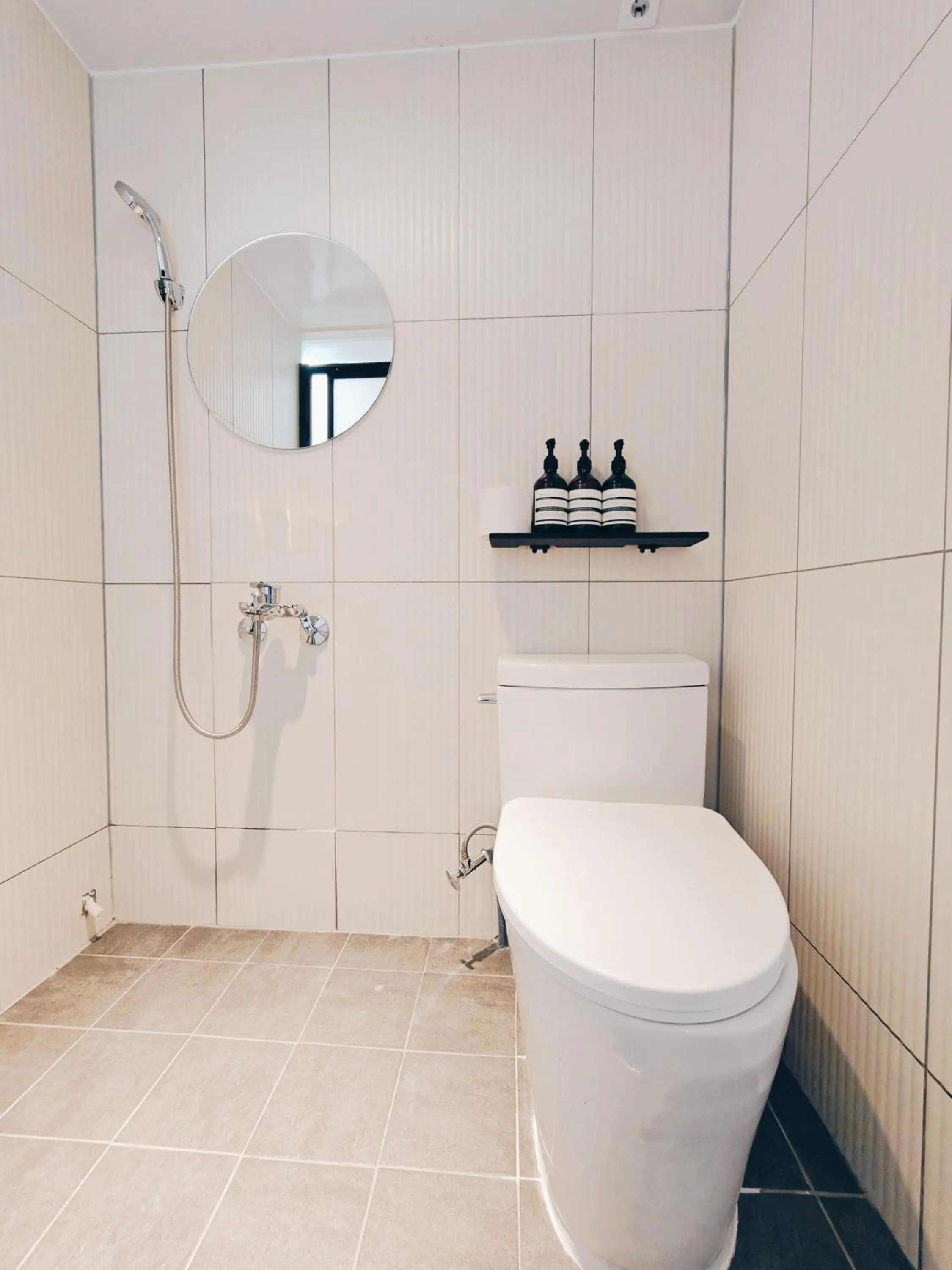 Shower in W hostel