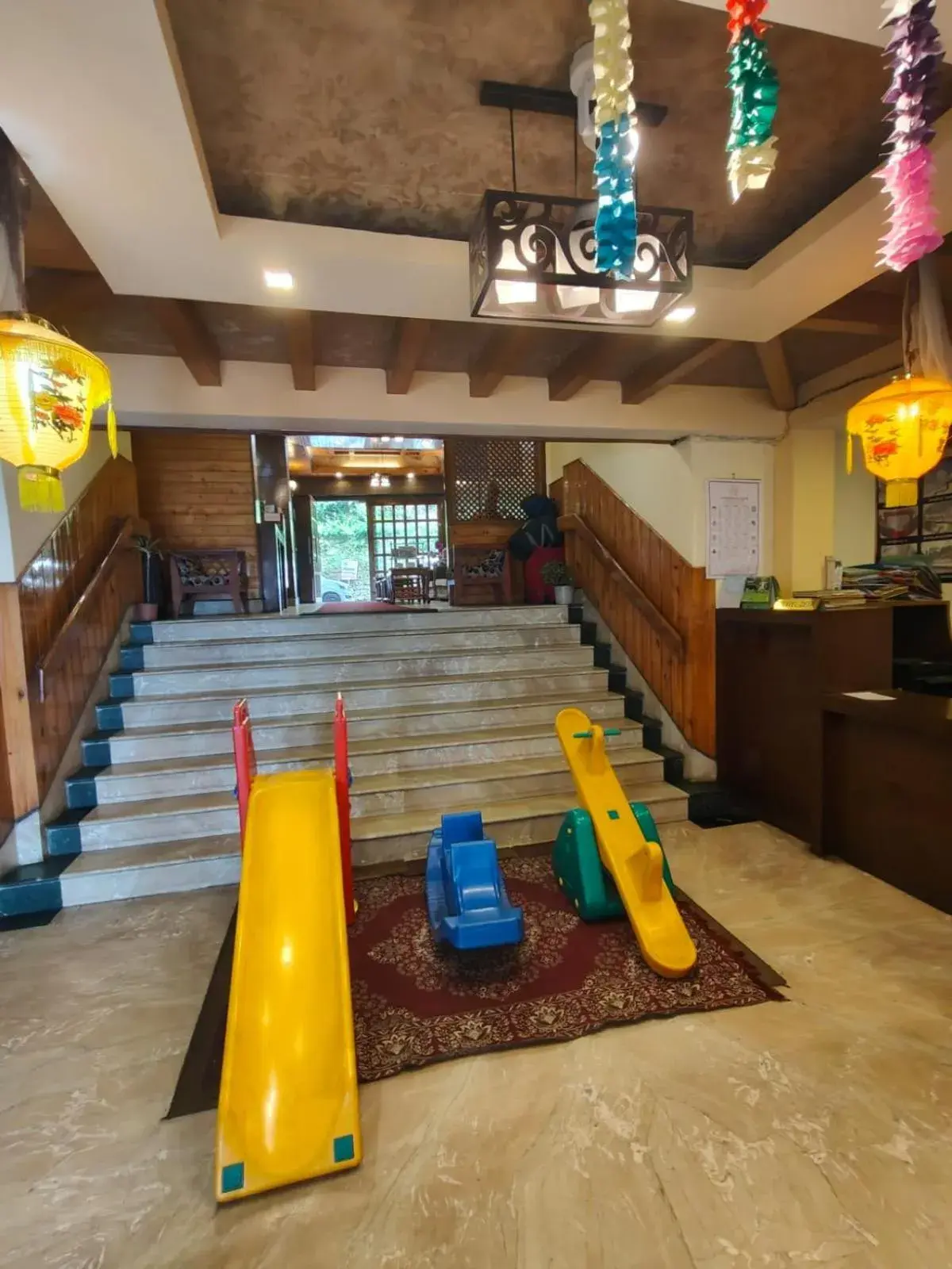 Lobby or reception in Hotel Utpala Lobby or reception in Hotel Utpala