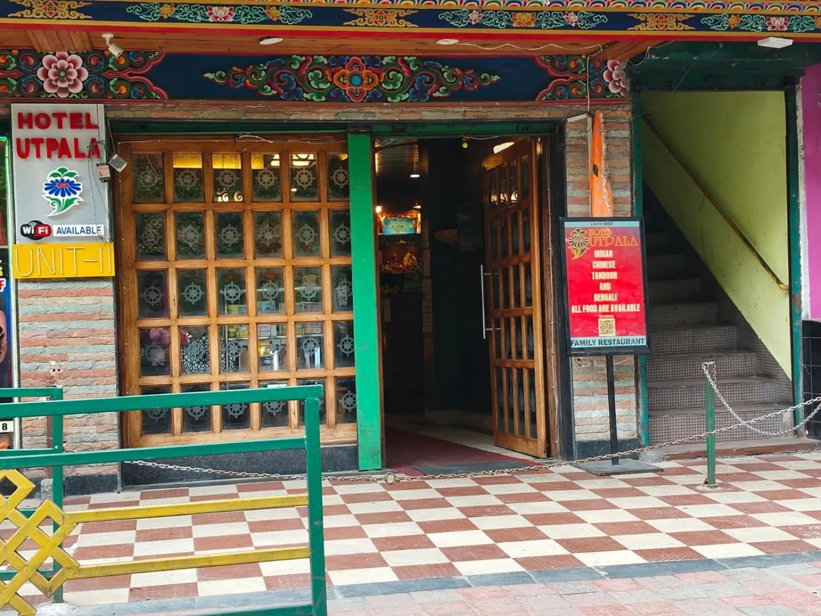 Facade/entrance in Hotel Utpala