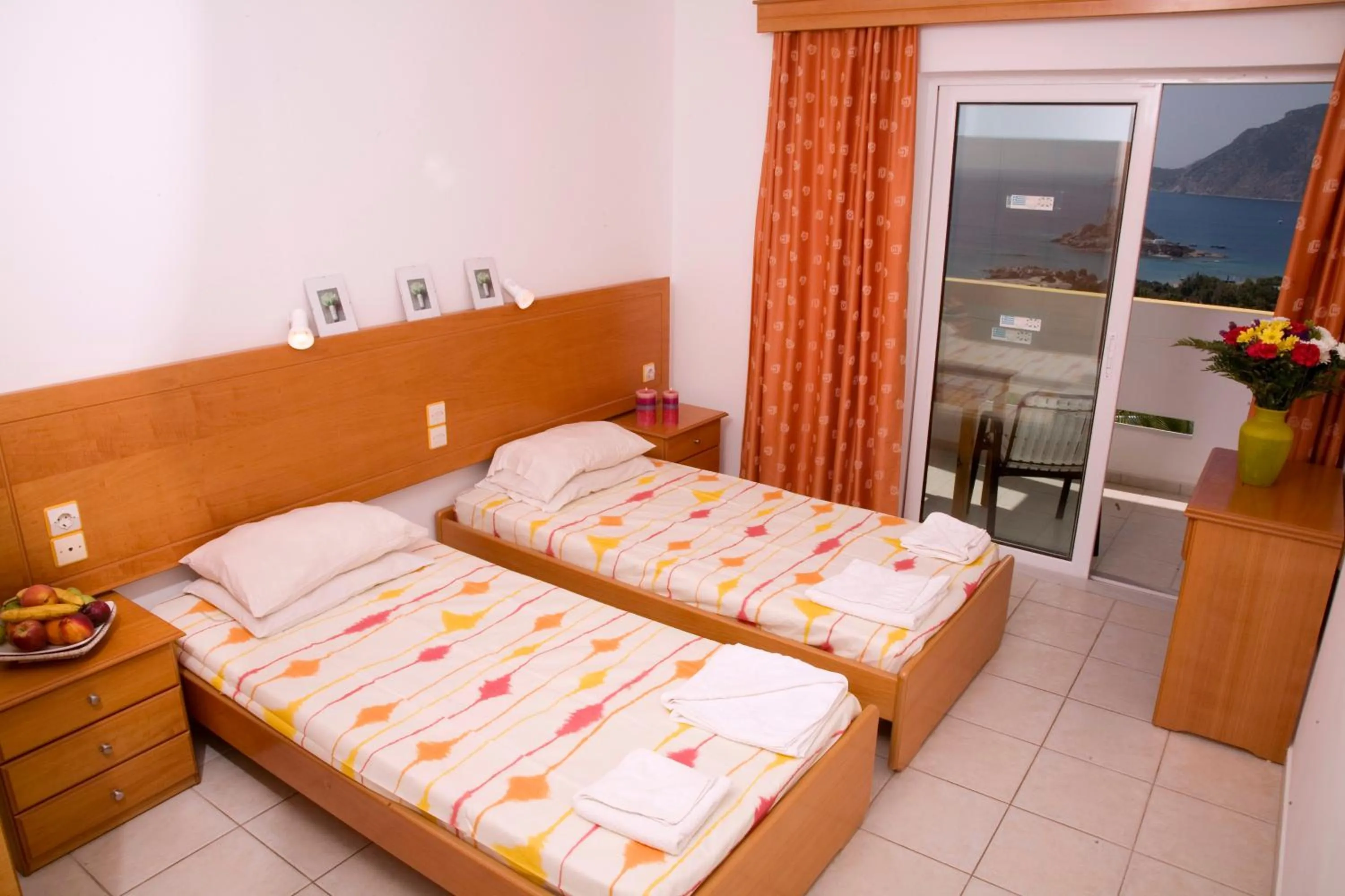 Bed in Pantheon Hotel