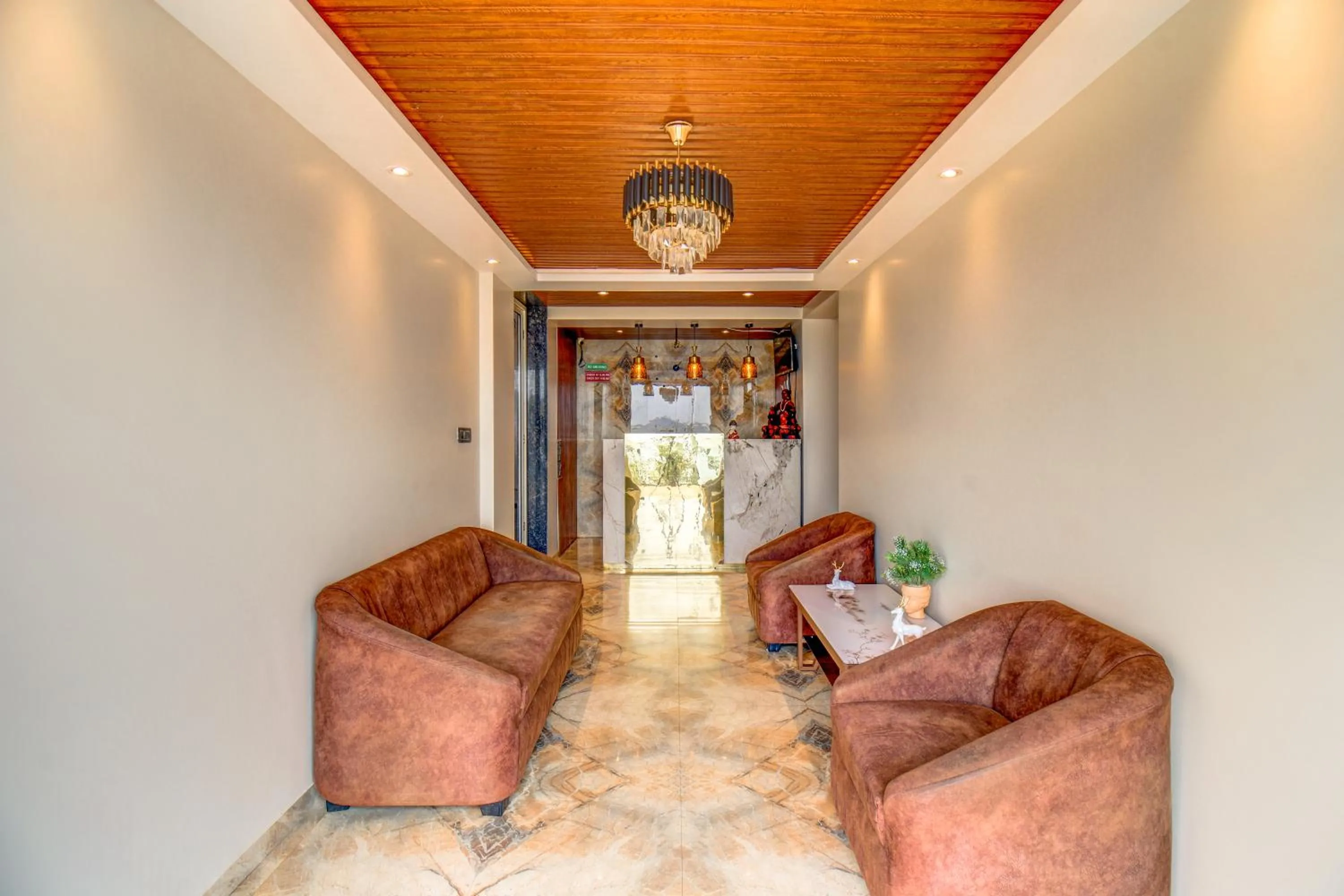 Seating area in Holiday Plus