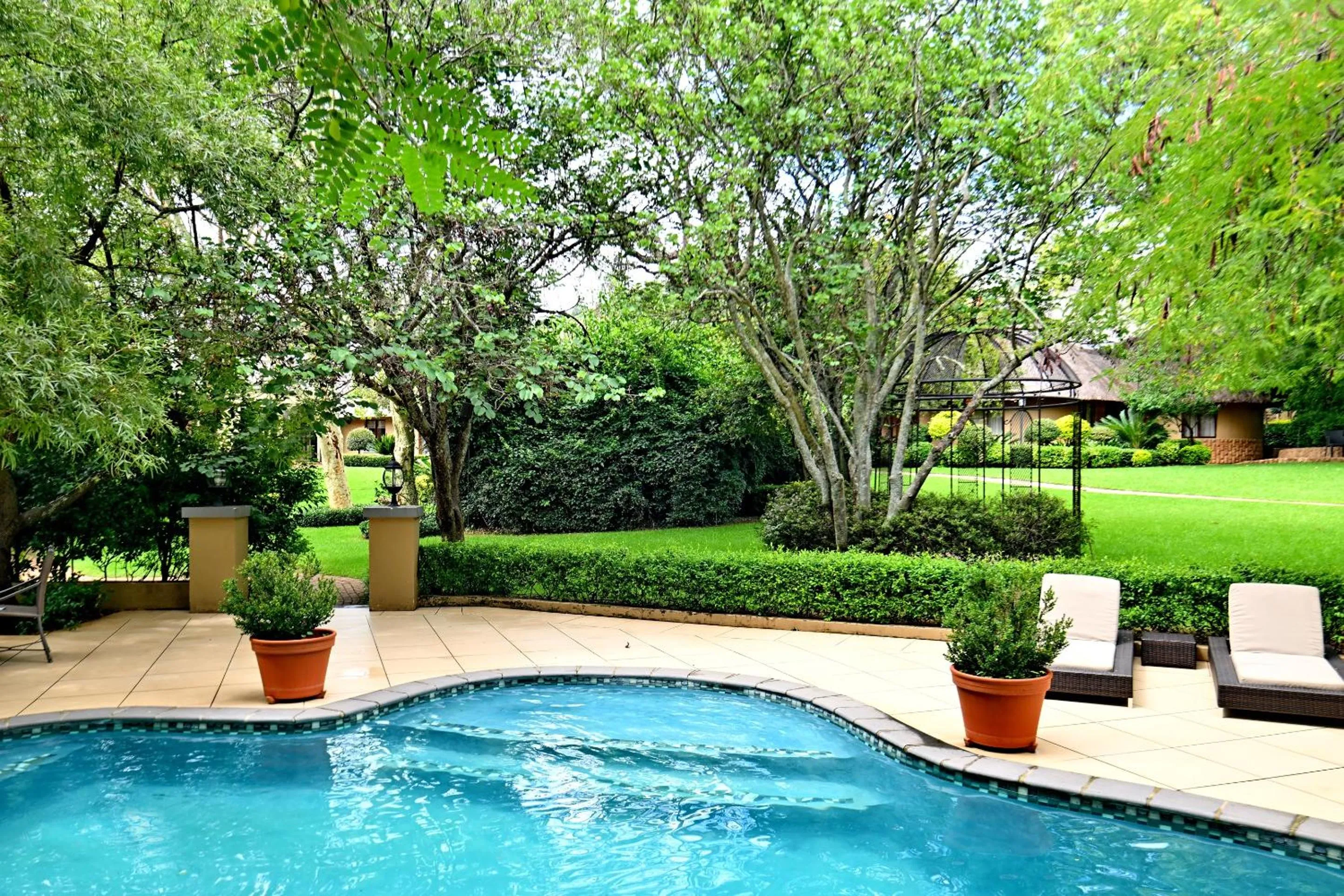 Patio in Black Eagle Hotel & Spa