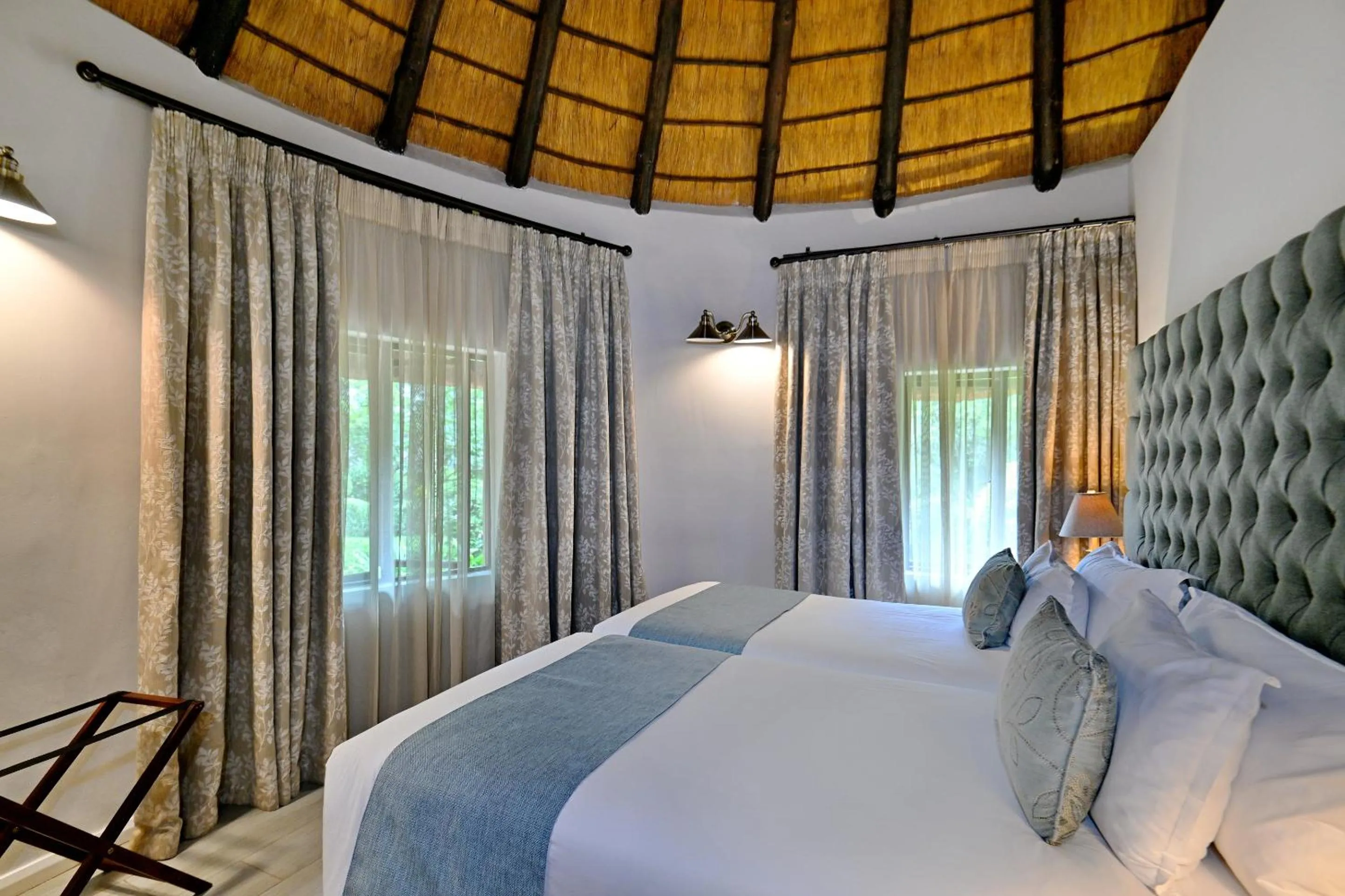 Bed in Black Eagle Hotel & Spa