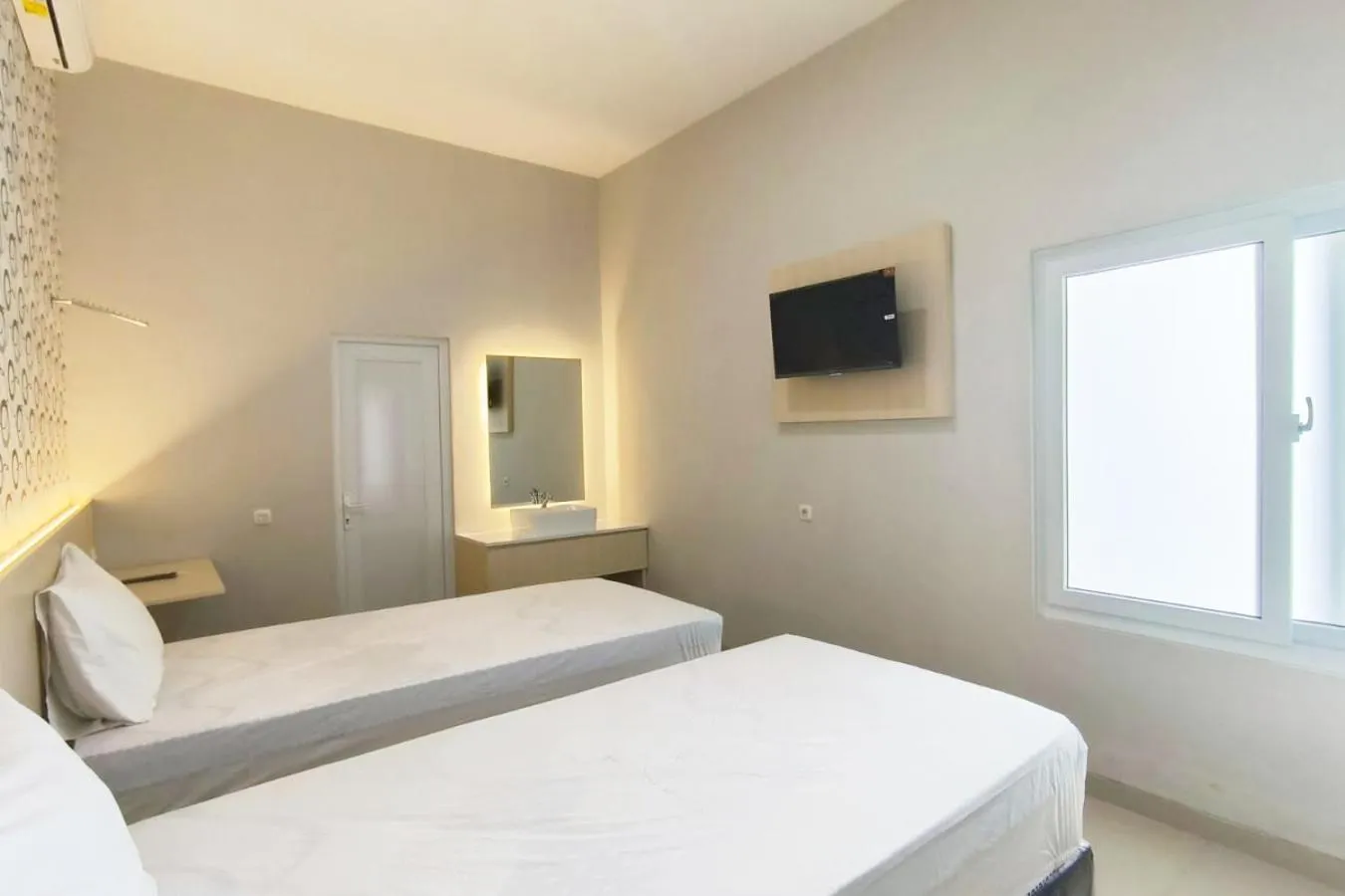 Bed in Tumesa Guesthouse Syariah 2