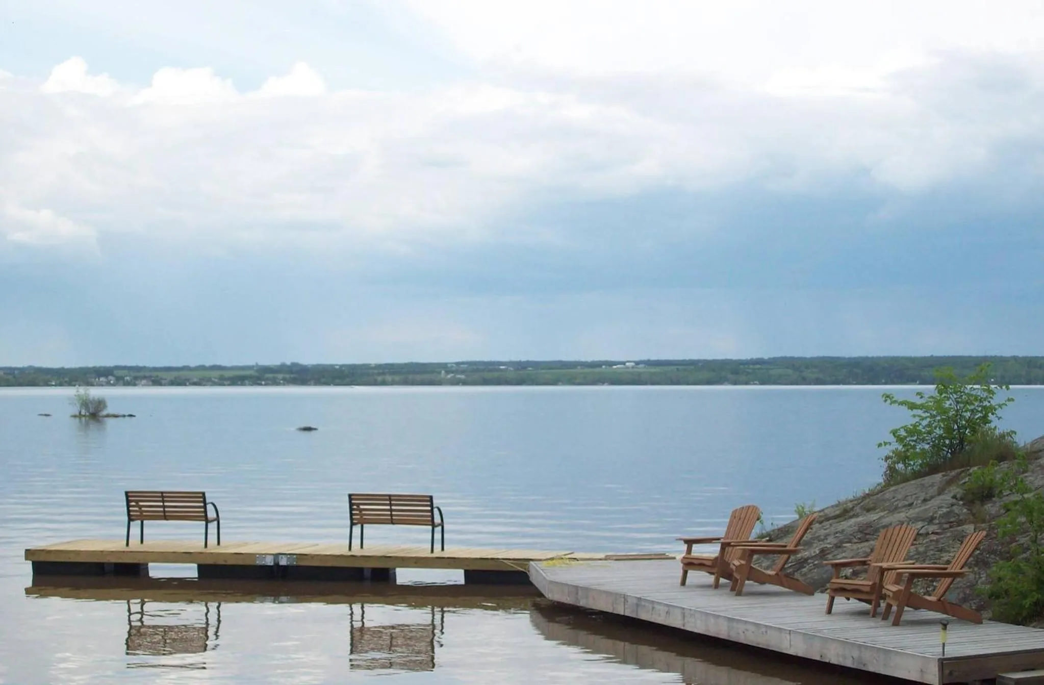 Natural landscape in Edgewater Motel and Campground