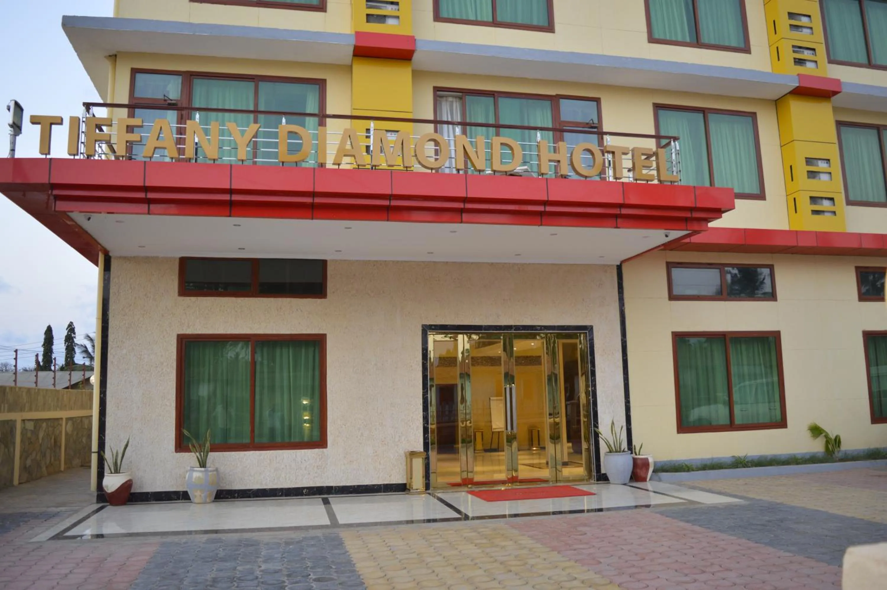 Facade/entrance in Tiffany Diamond Hotels - Mtwara