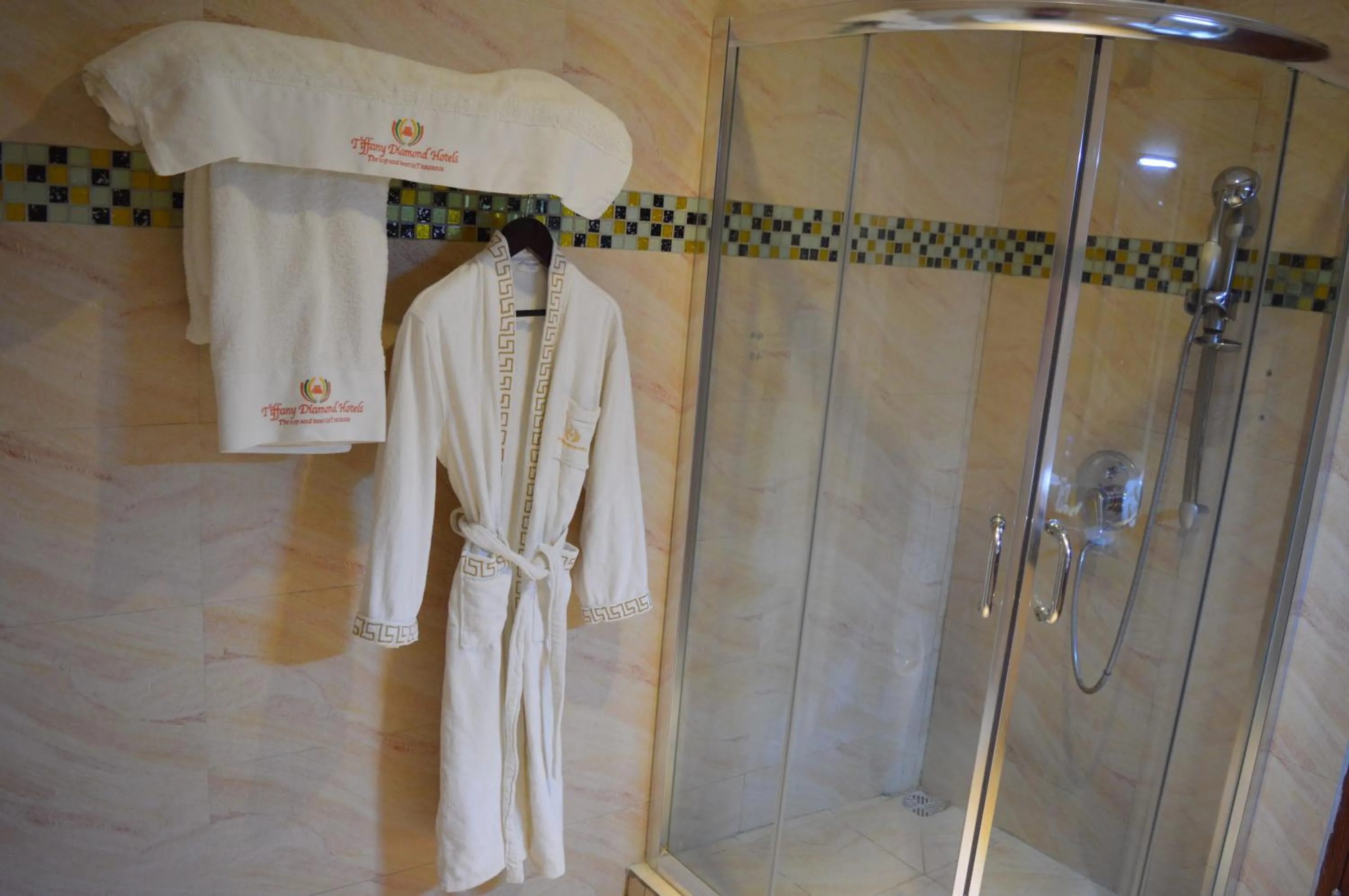 Bathroom in Tiffany Diamond Hotels - Mtwara