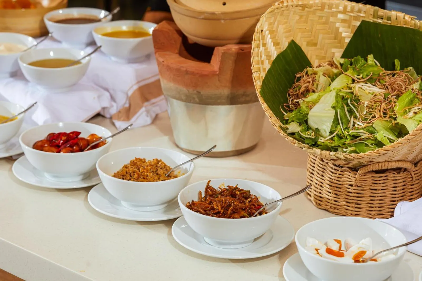 Buffet breakfast in Signature by M Village Beachfront Hotel