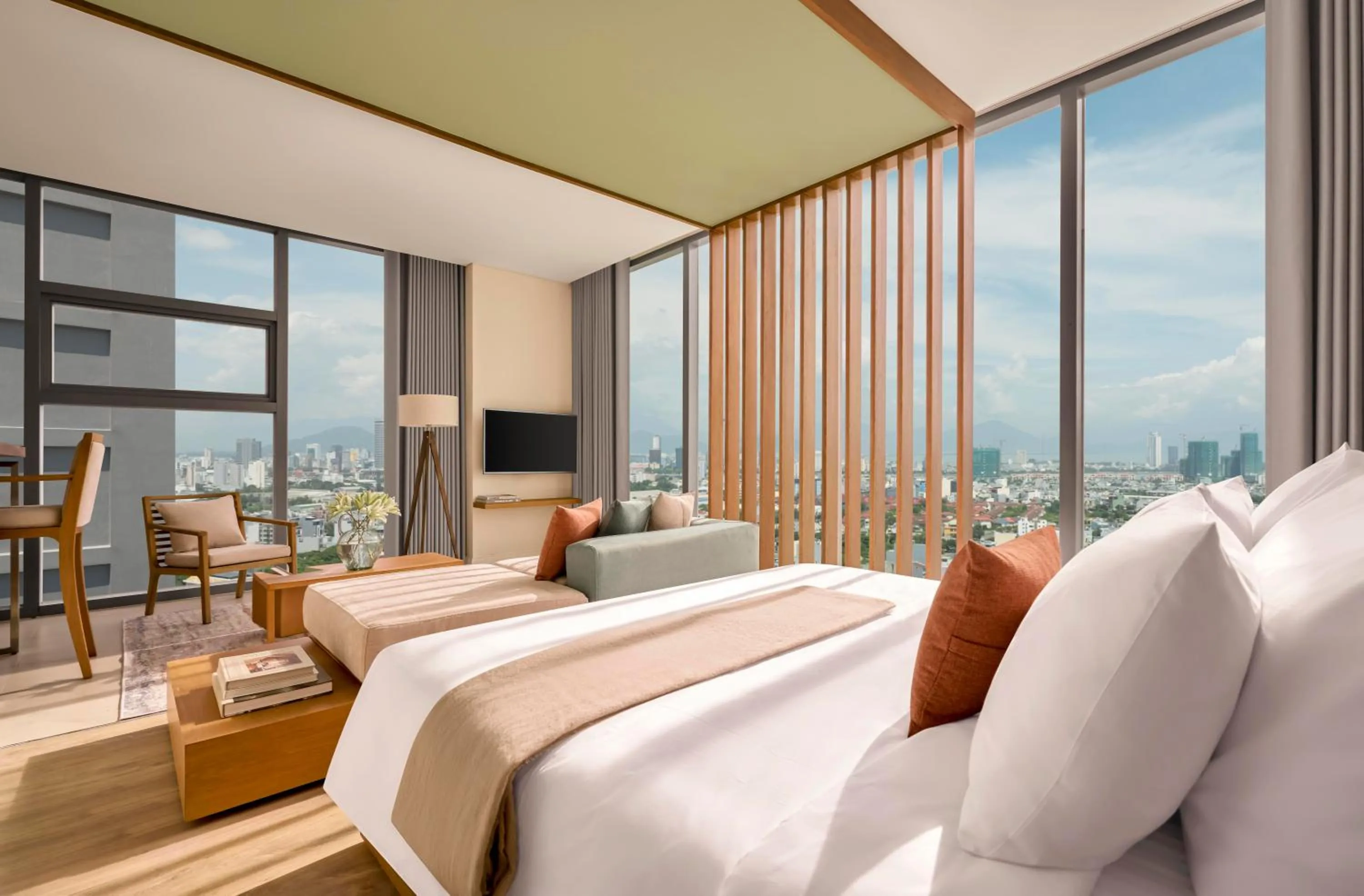 View (from property/room), Bed in Signature by M Village Beachfront Hotel