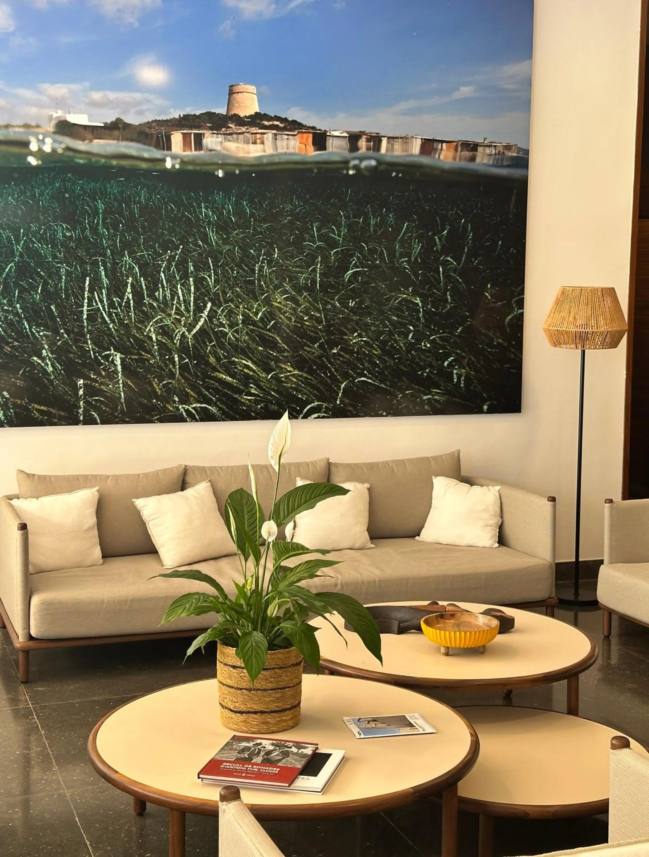 Lobby or reception in Apartamentos Llobet Ibiza