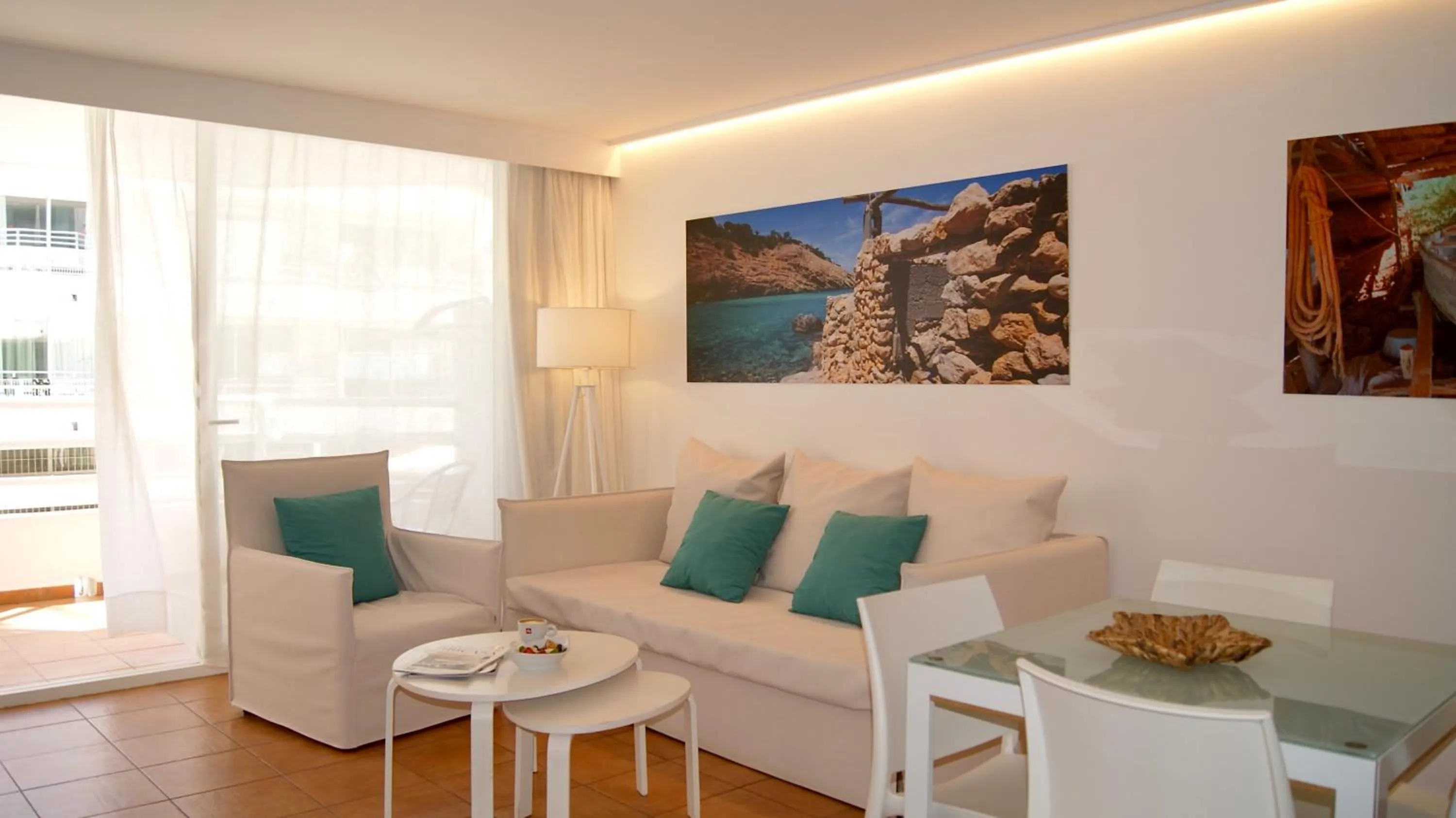 Living room in Apartamentos Llobet Ibiza