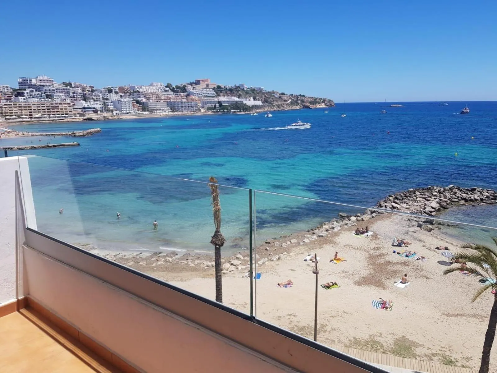 Sea view in Apartamentos Llobet Ibiza