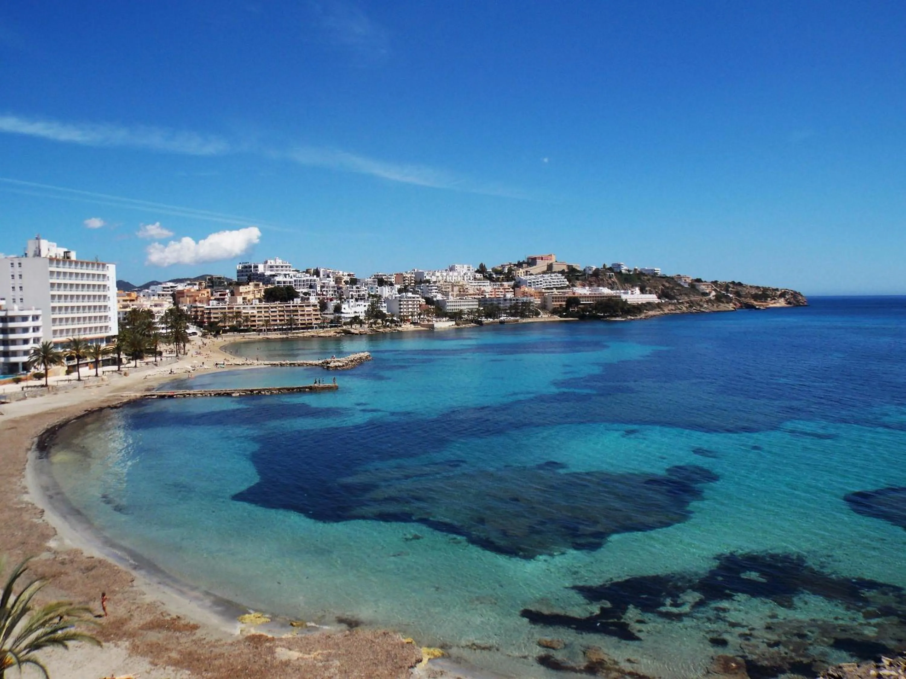Beach in Apartamentos Llobet Ibiza