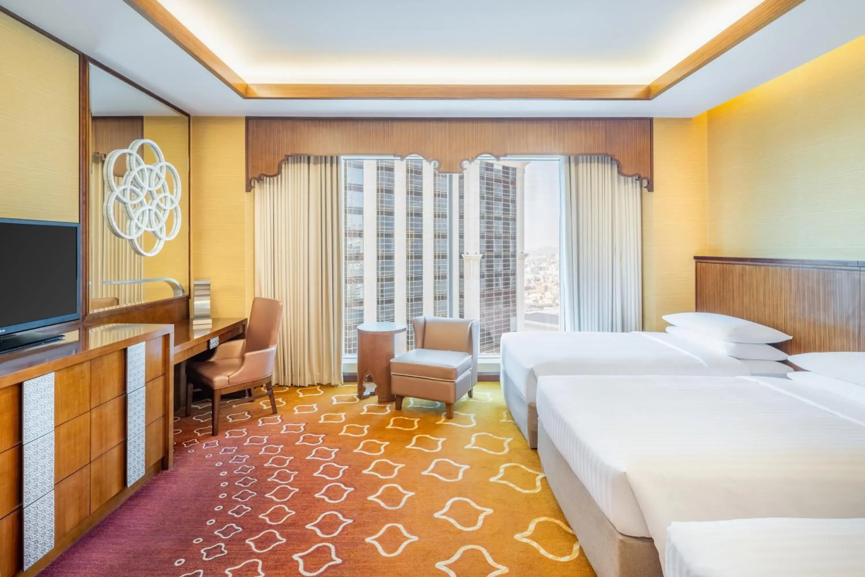 Deluxe City View Triple in Marriott Hotel Jabal Omar Makkah Deluxe City View Triple in Marriott Hotel Jabal Omar Makkah