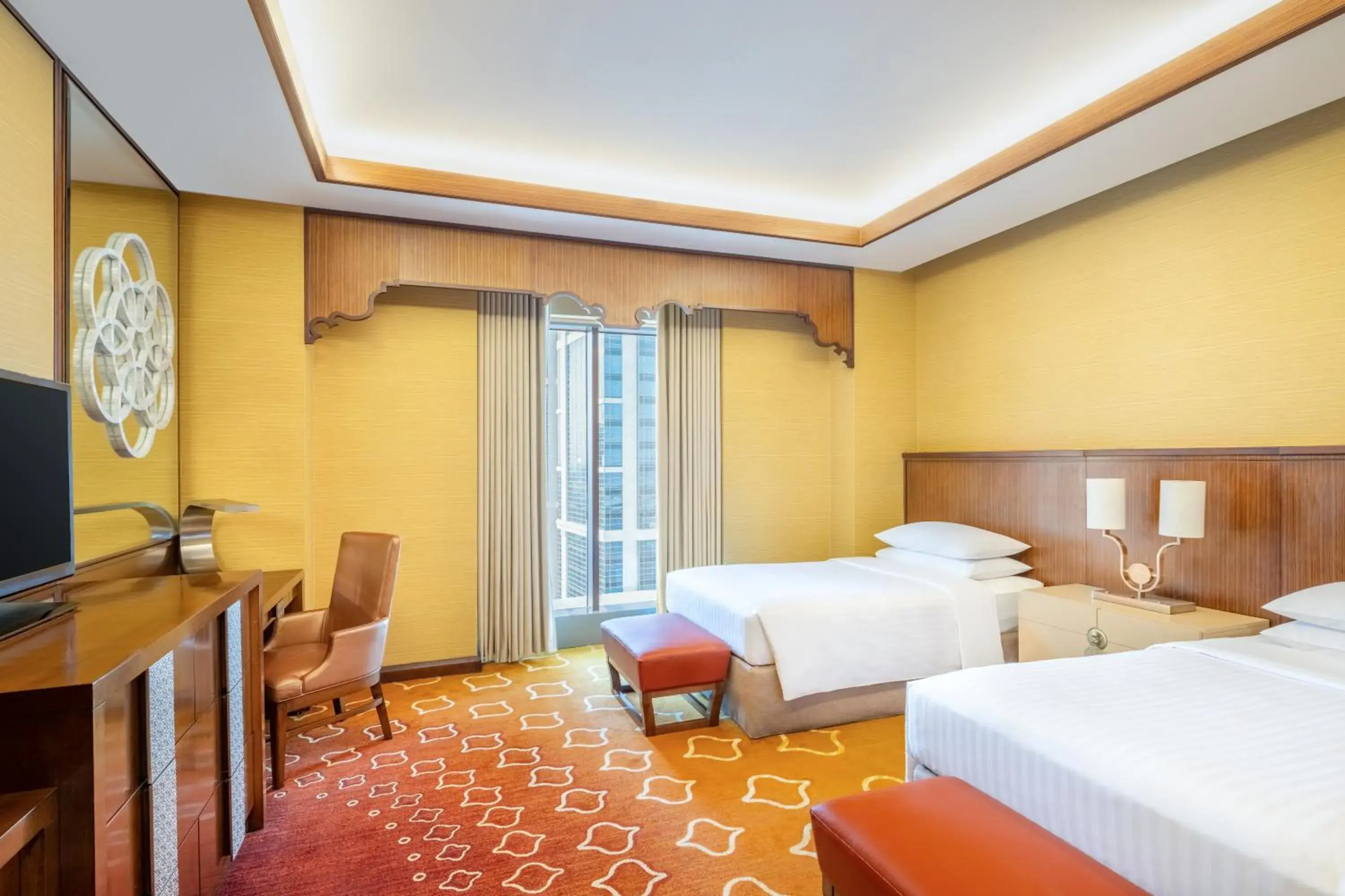 Deluxe Twin Room, Guest room, 2 Twin Beds, City view in Marriott Hotel Jabal Omar Makkah Deluxe Twin Room, Guest room, 2 Twin Beds, City view in Marriott Hotel Jabal Omar Makkah
