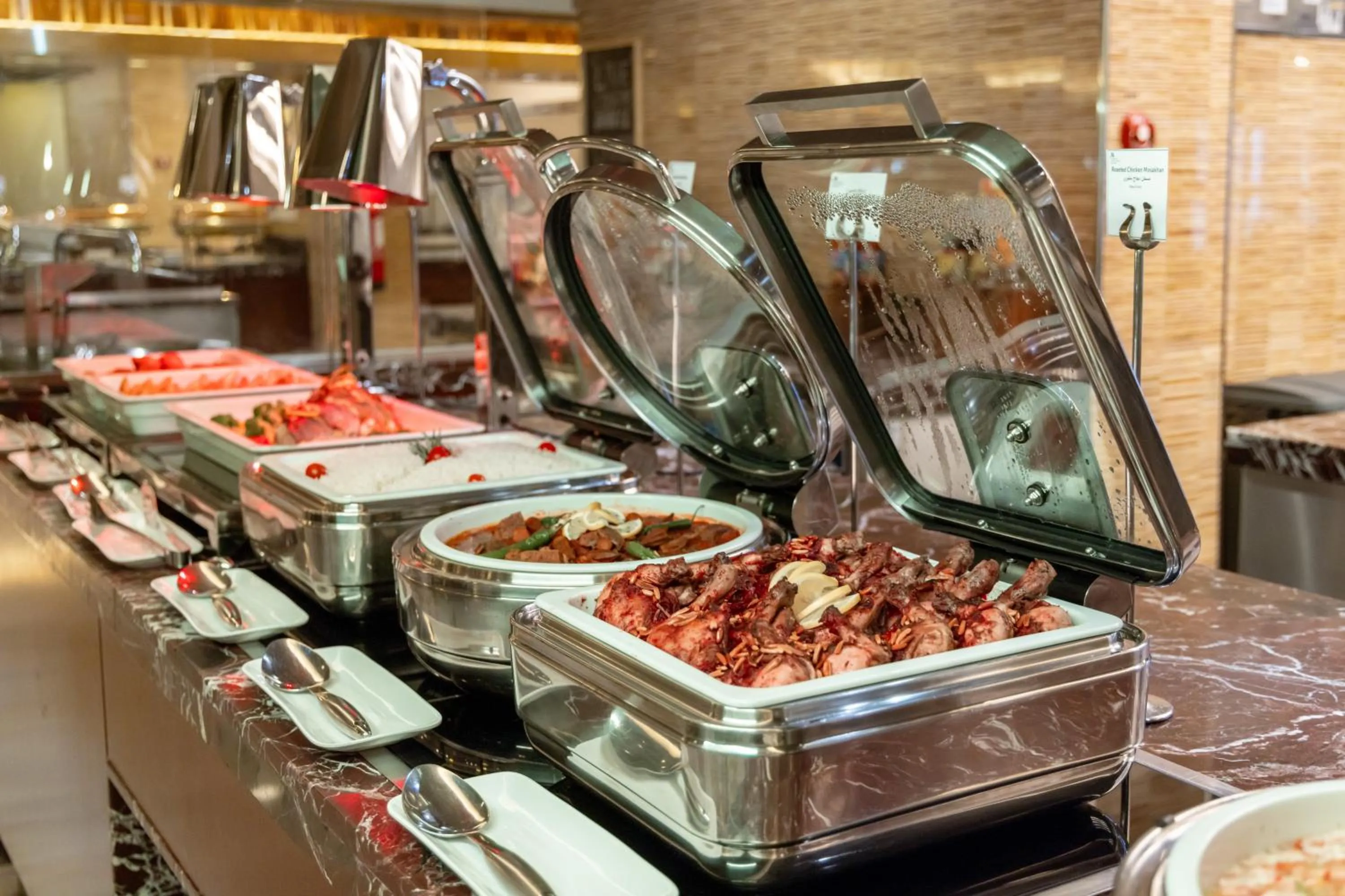 Restaurant/places to eat in Marriott Hotel Jabal Omar Makkah