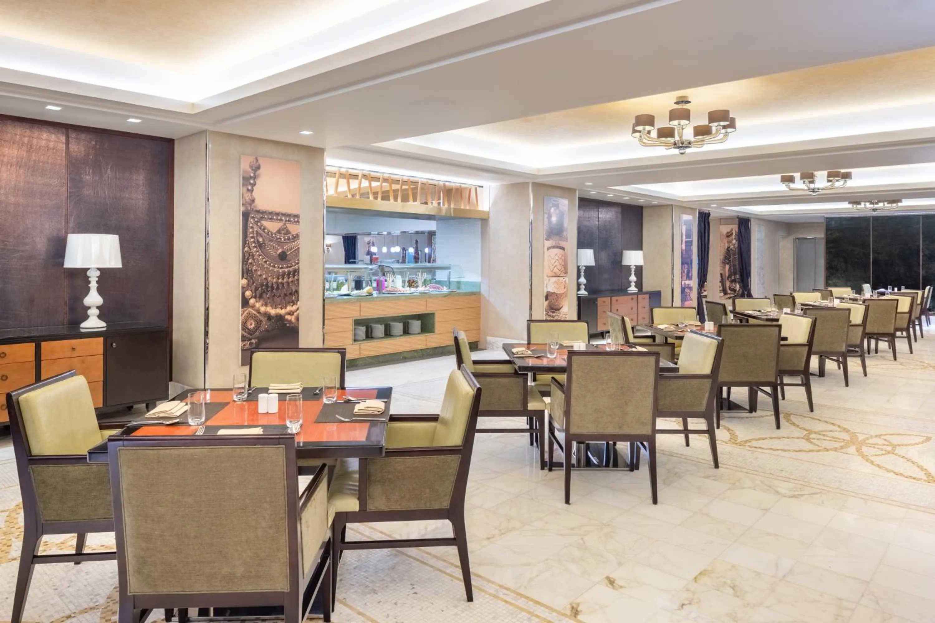 Restaurant/places to eat in Marriott Hotel Jabal Omar Makkah
