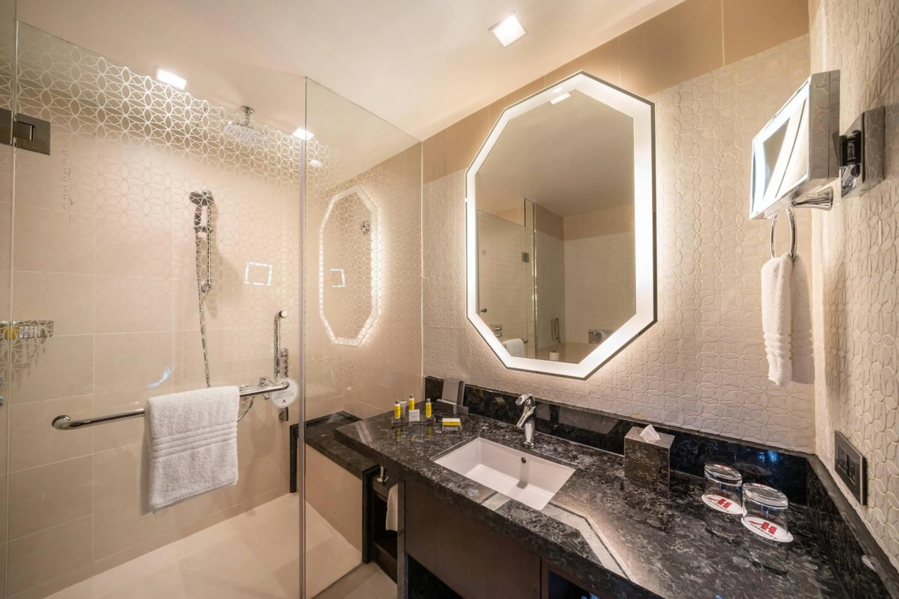 Bathroom in Marriott Hotel Jabal Omar Makkah