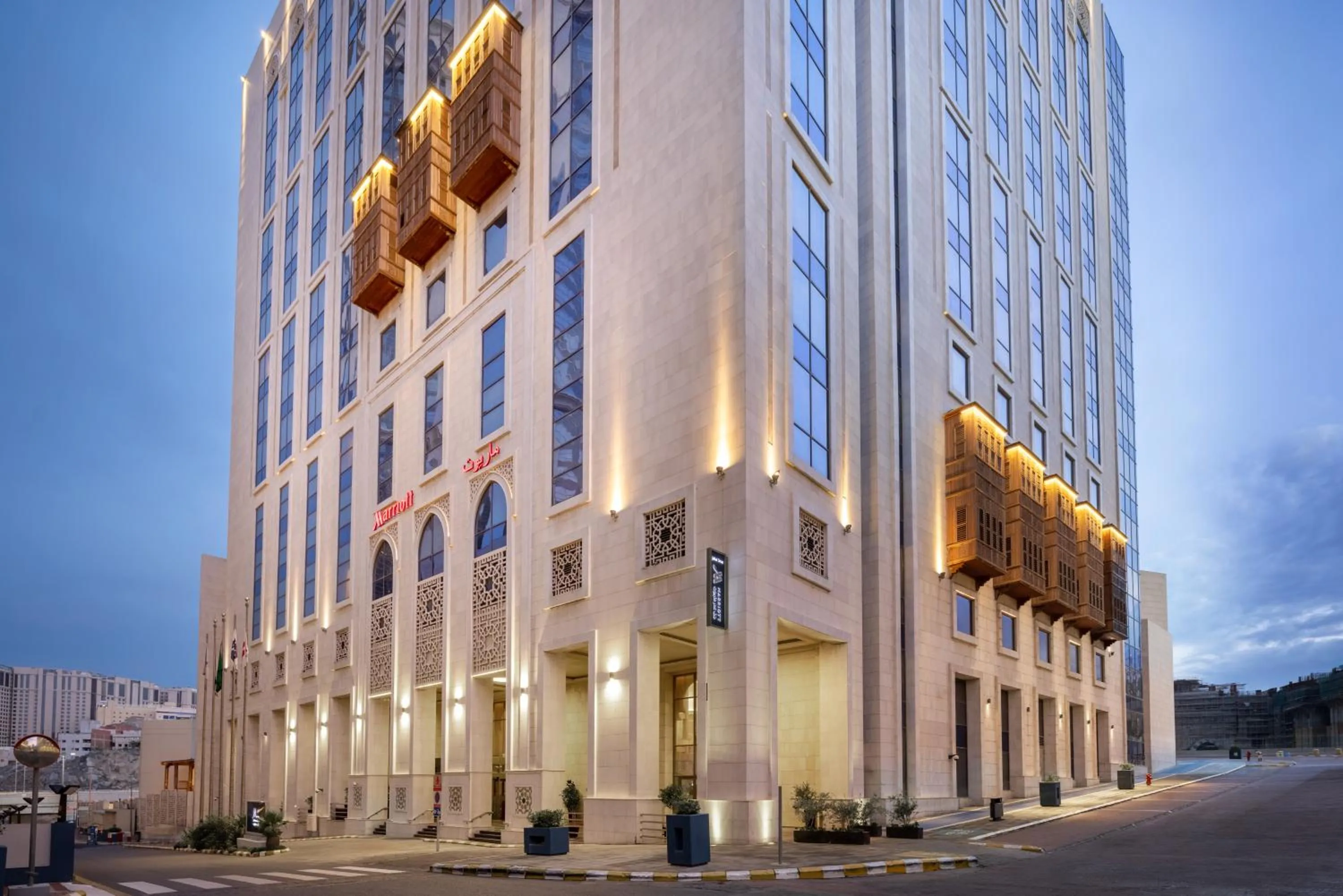 Property building in Marriott Hotel Jabal Omar Makkah