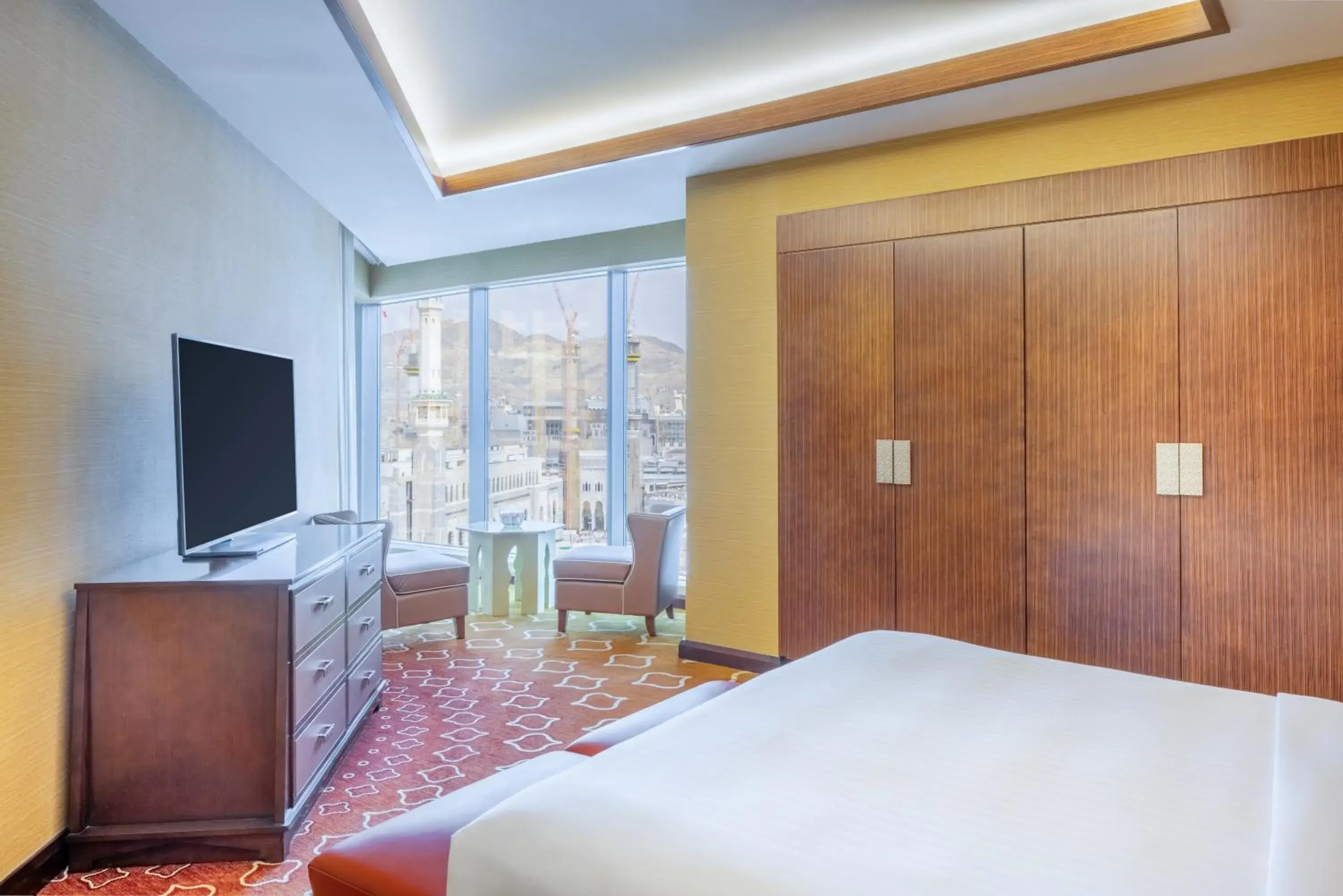 Executive One-Bedroom King Suite with Sofa Bed in Marriott Hotel Jabal Omar Makkah Executive One-Bedroom King Suite with Sofa Bed in Marriott Hotel Jabal Omar Makkah