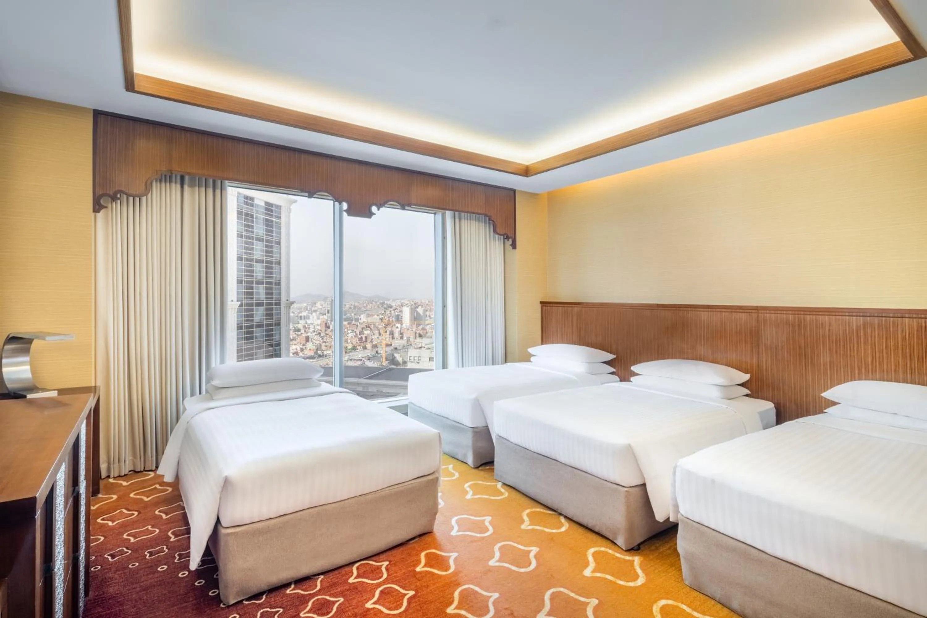 Bed in Marriott Hotel Jabal Omar Makkah