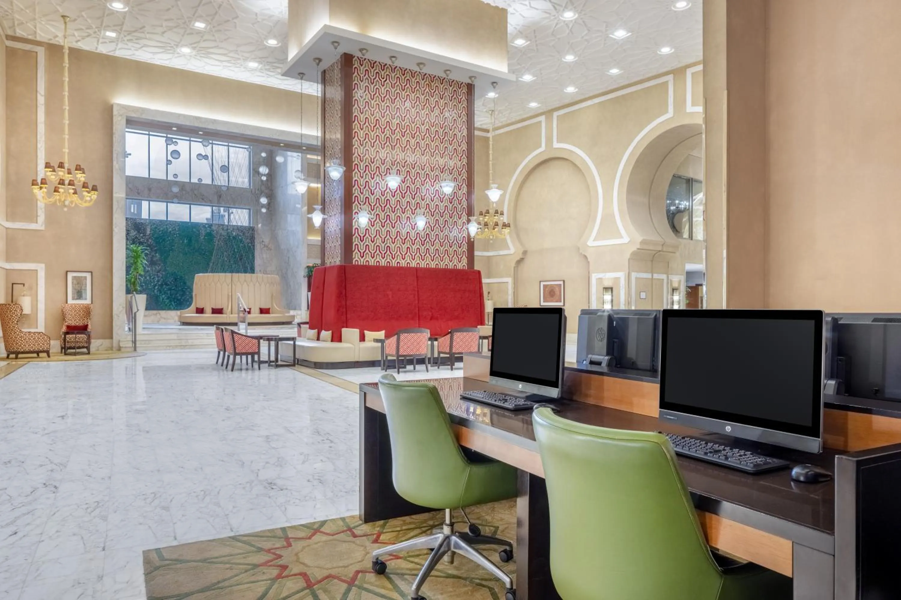 Business facilities in Marriott Hotel Jabal Omar Makkah
