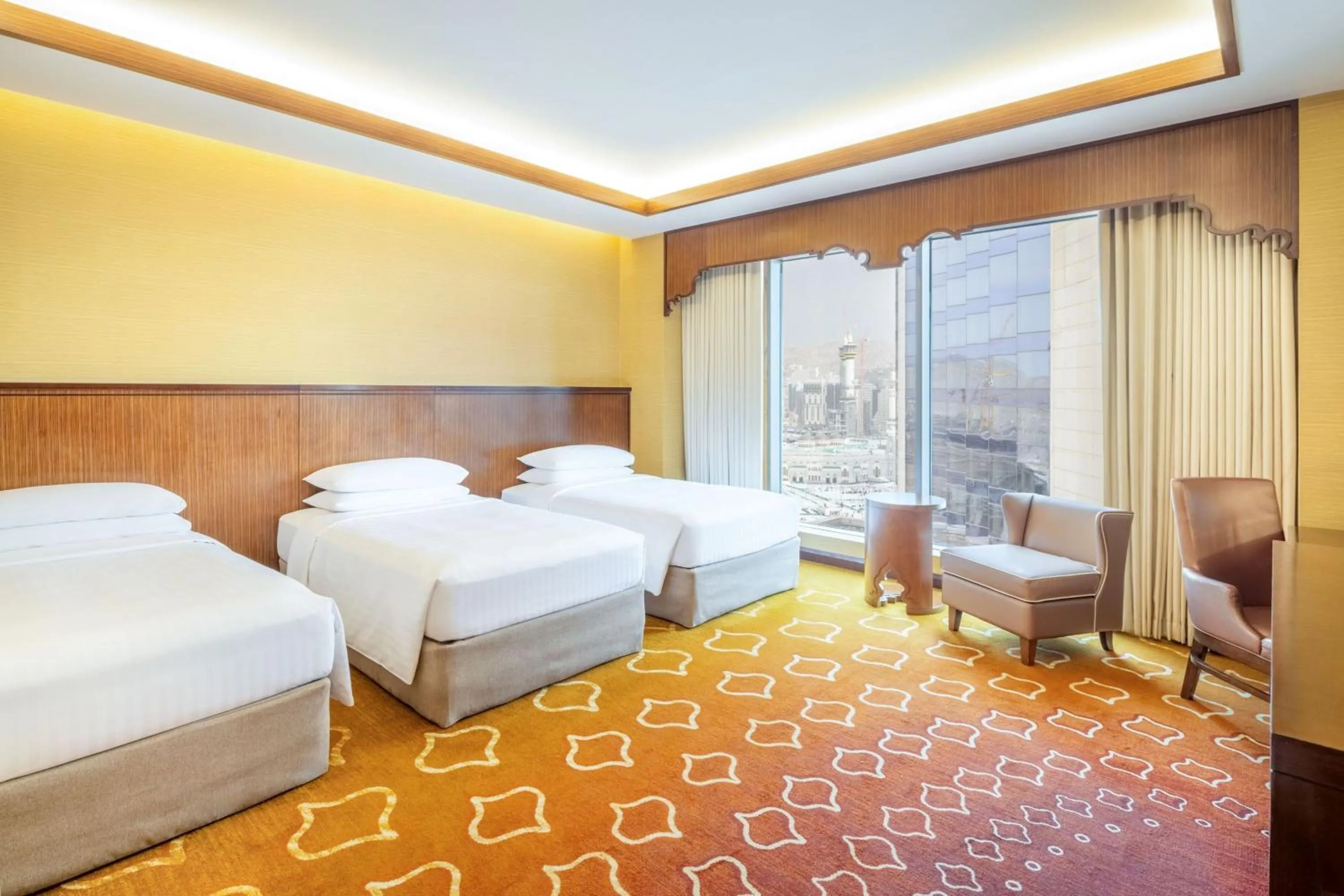 Photo of the whole room, Bed in Marriott Hotel Jabal Omar Makkah