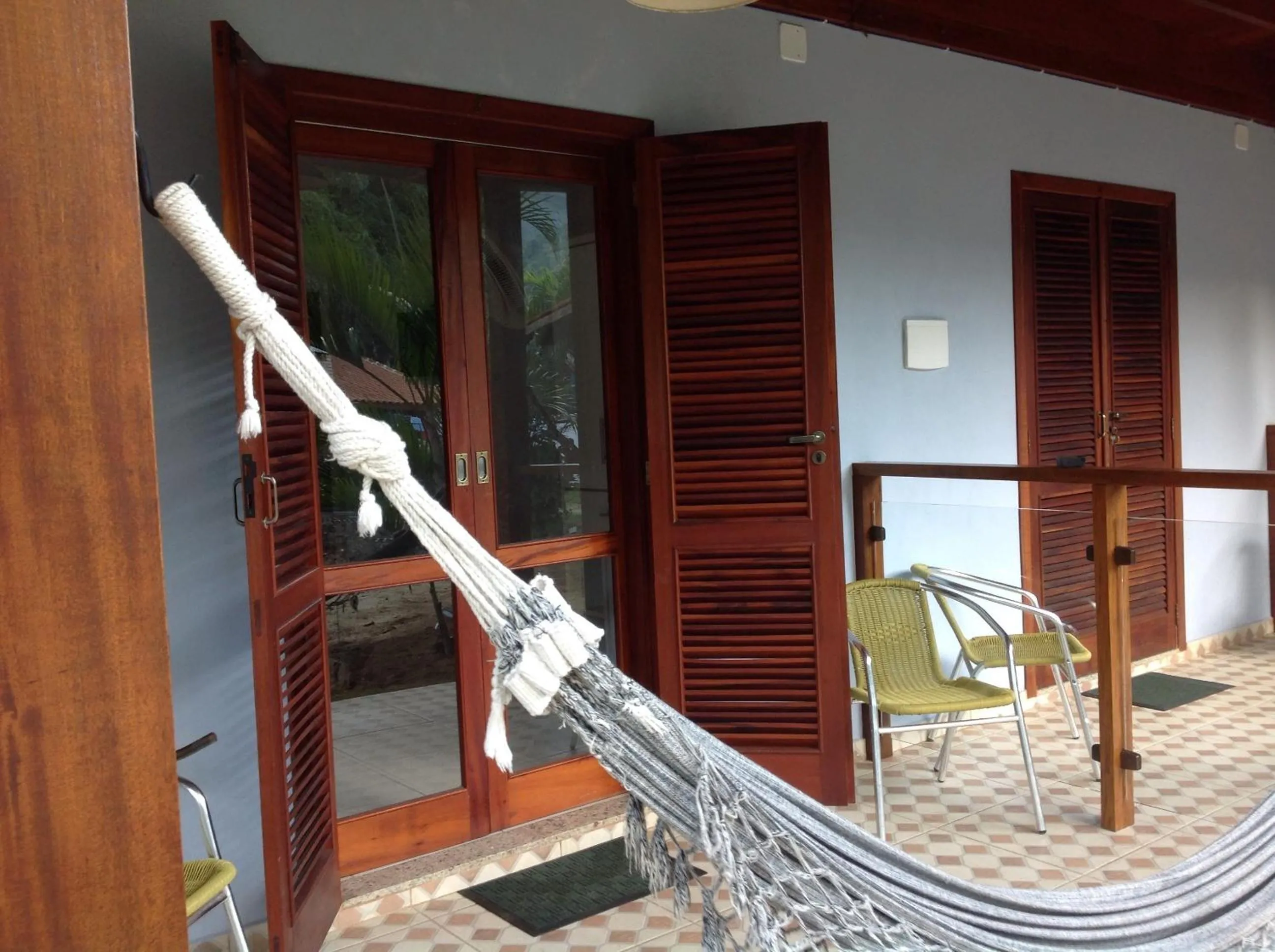 Seating area in Pousada Villa Maritima