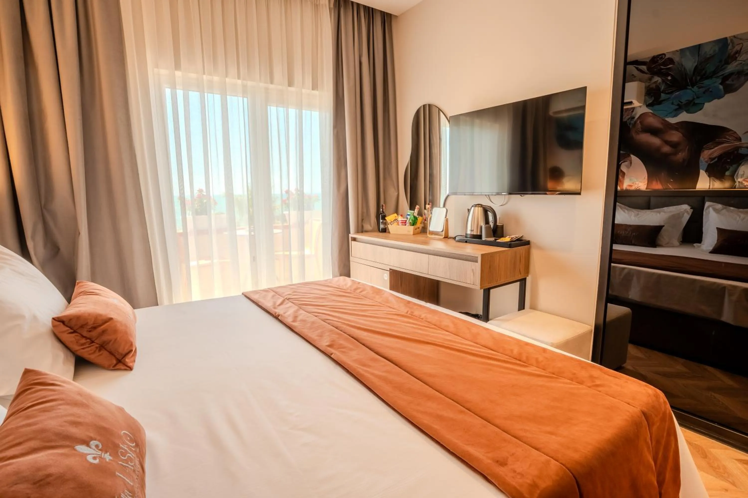 Bed in Vila Lasko Hotel