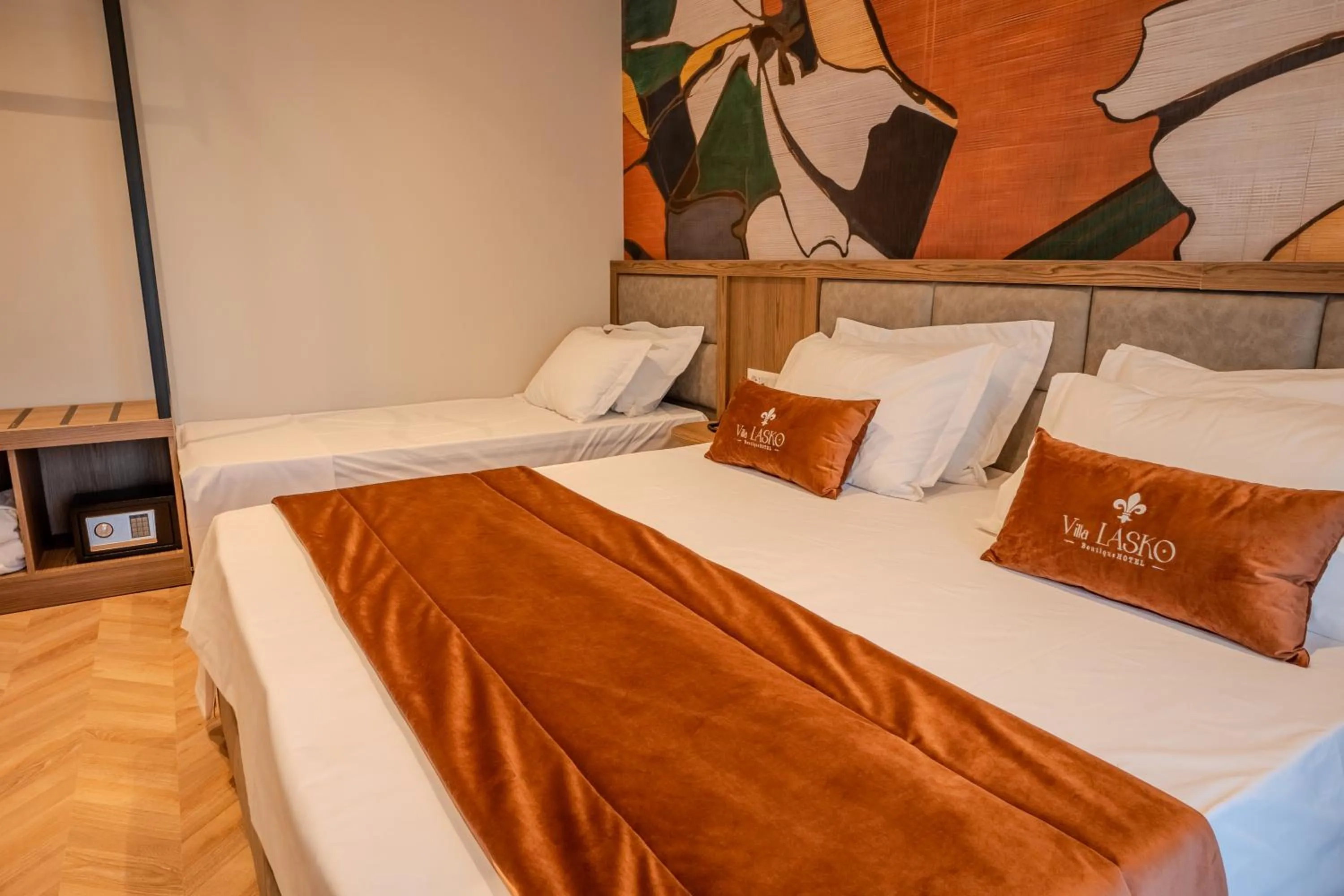 Bed in Vila Lasko Hotel