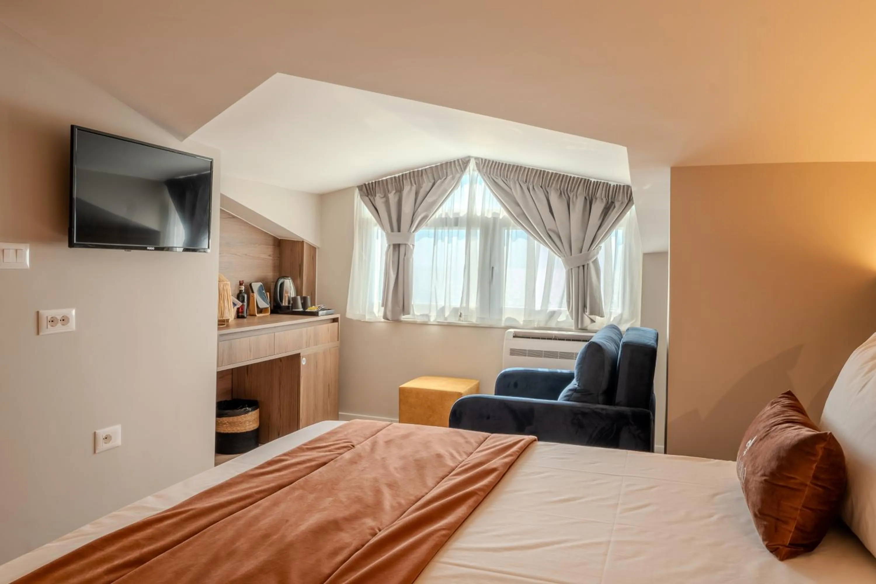 Bed in Vila Lasko Hotel