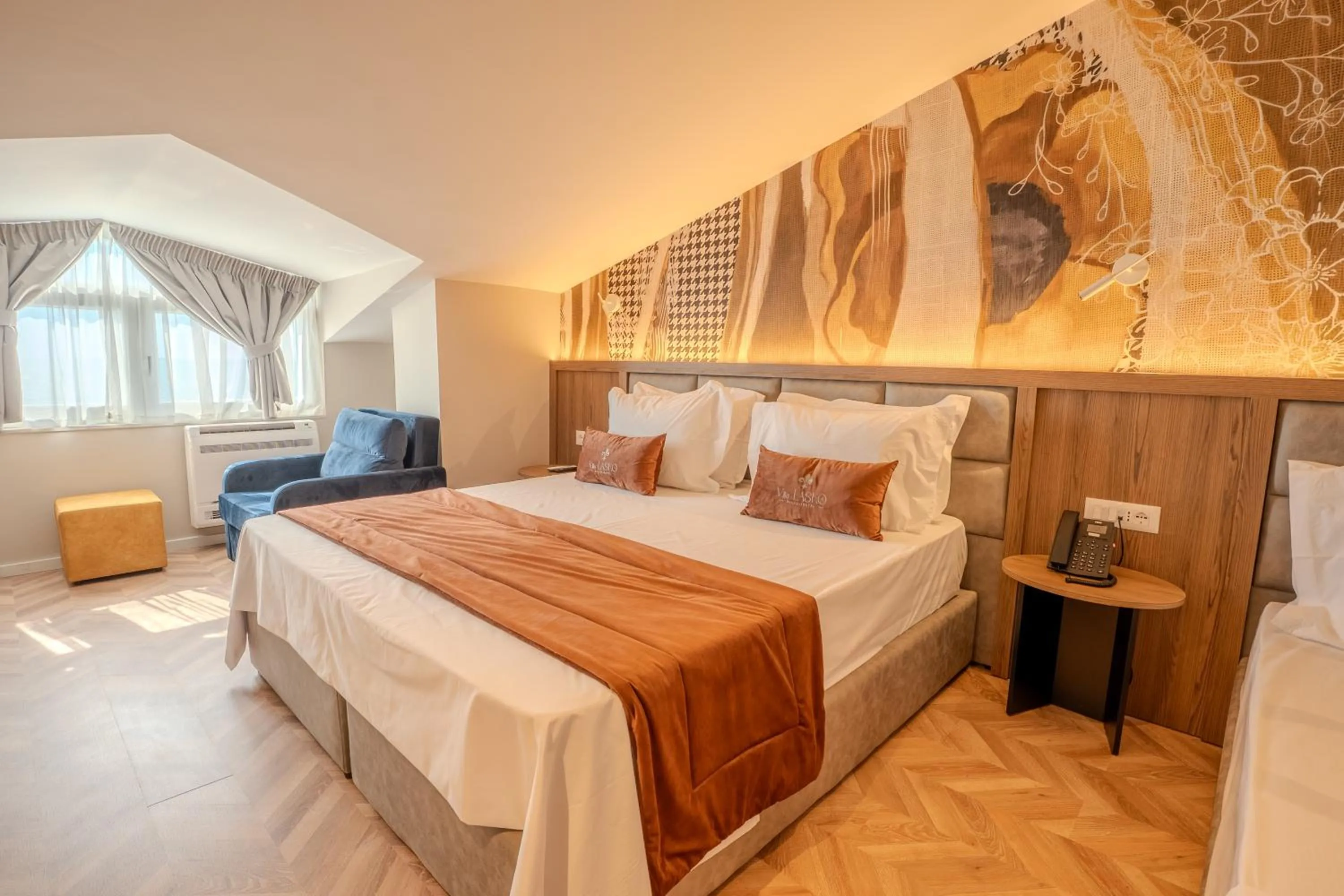 Bed in Vila Lasko Hotel