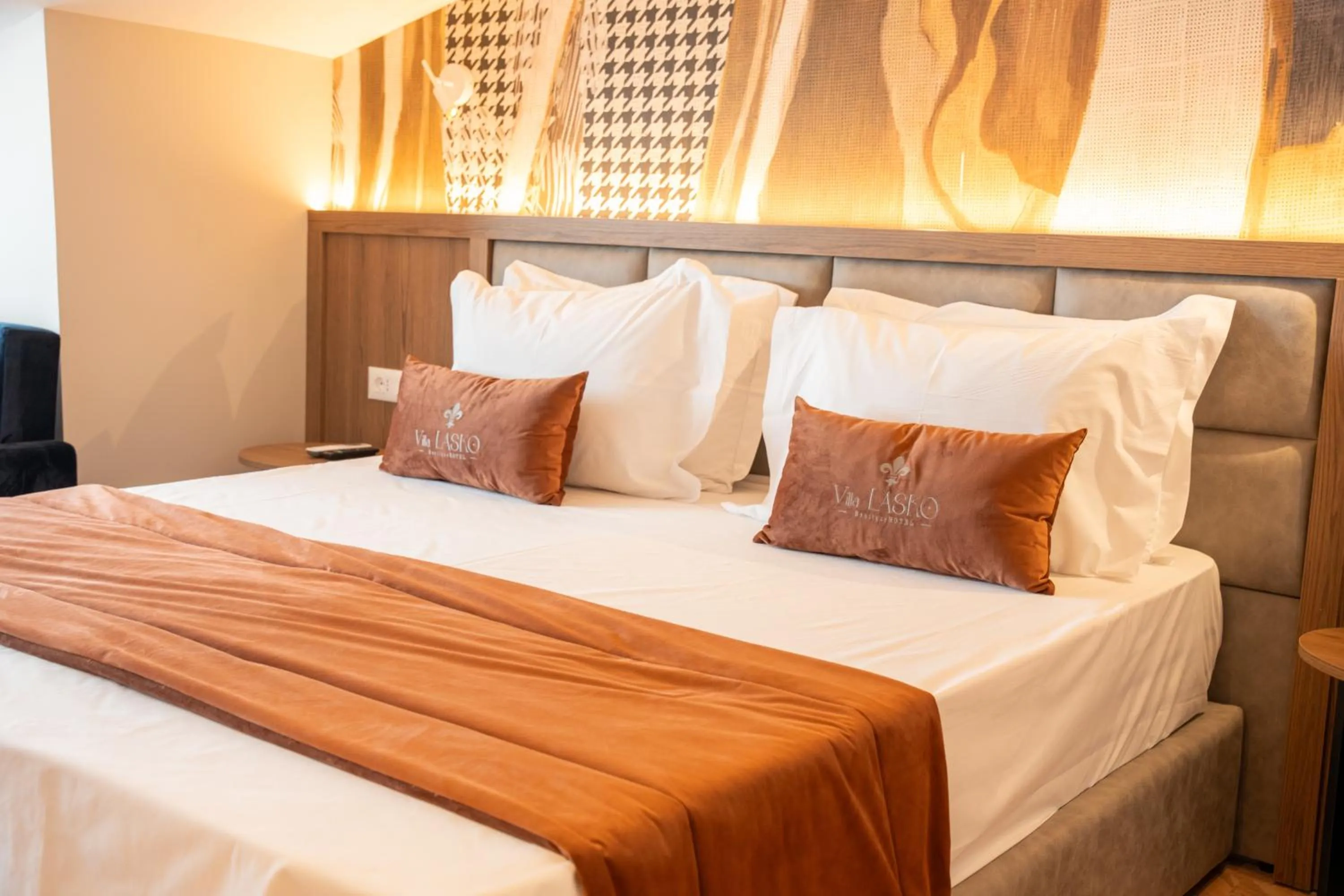 Bed in Vila Lasko Hotel