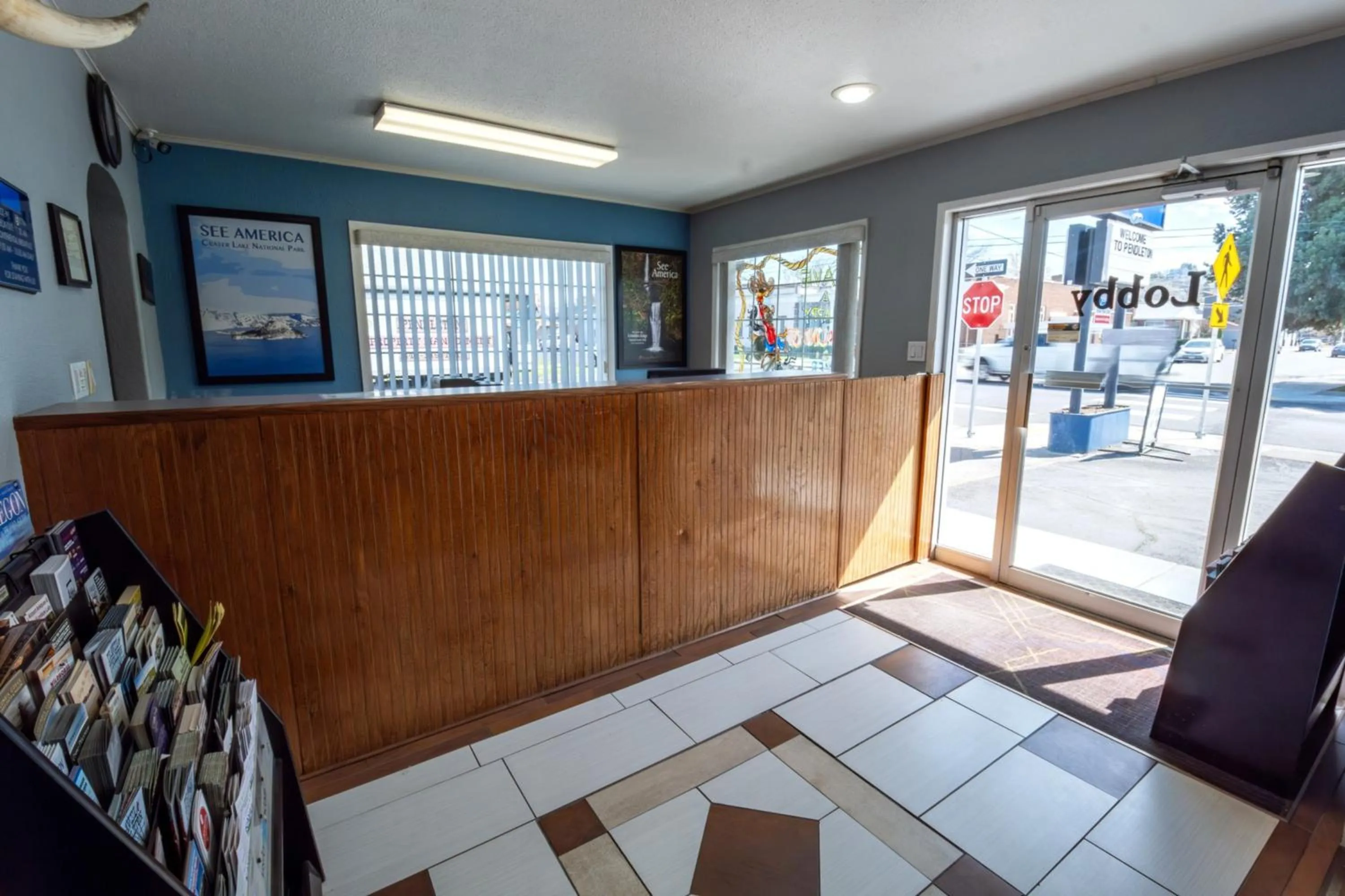 Lobby or reception in Hotel Inn Pendleton I-84