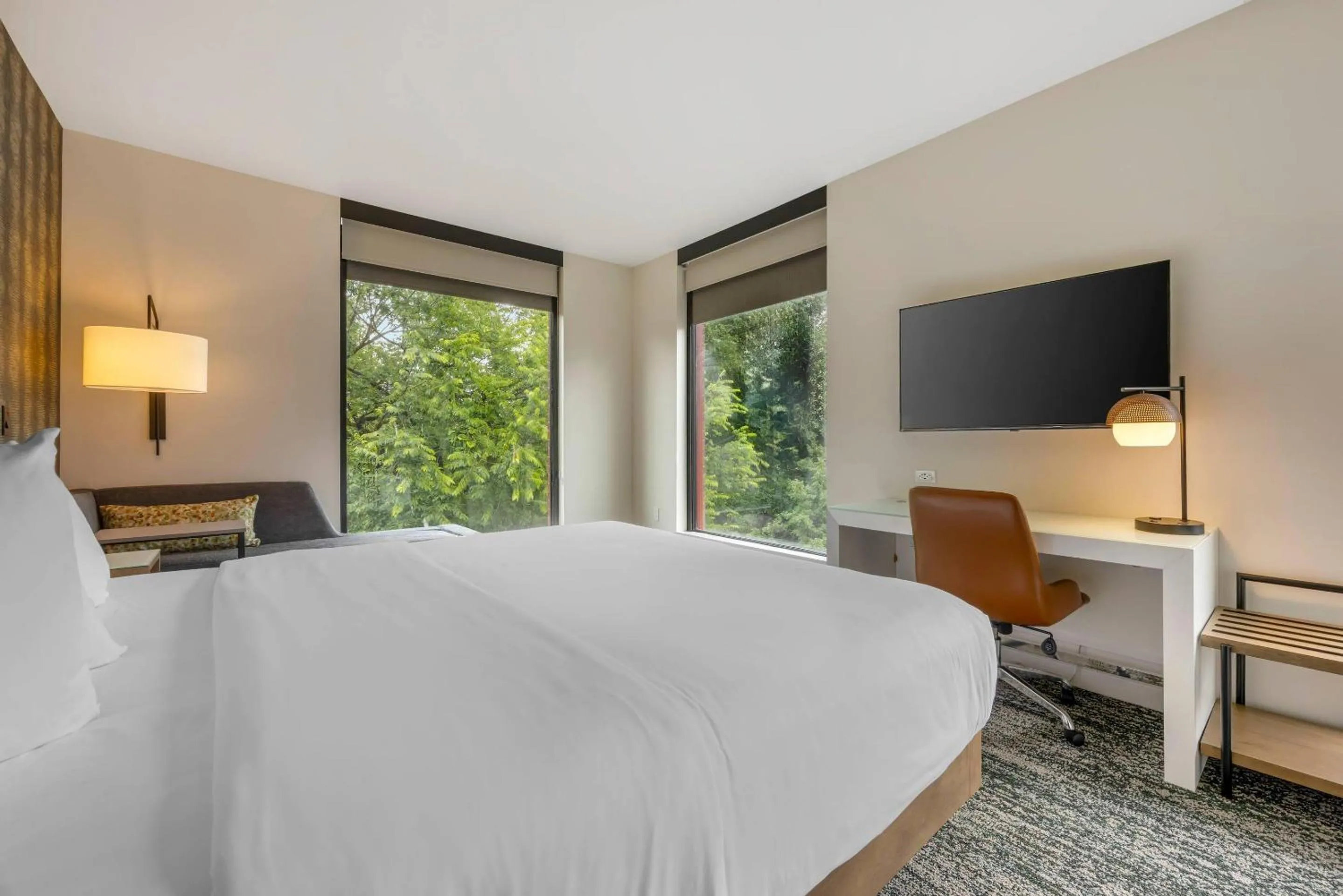 Bedroom, Bed in Cambria Hotel Portland - Pearl District