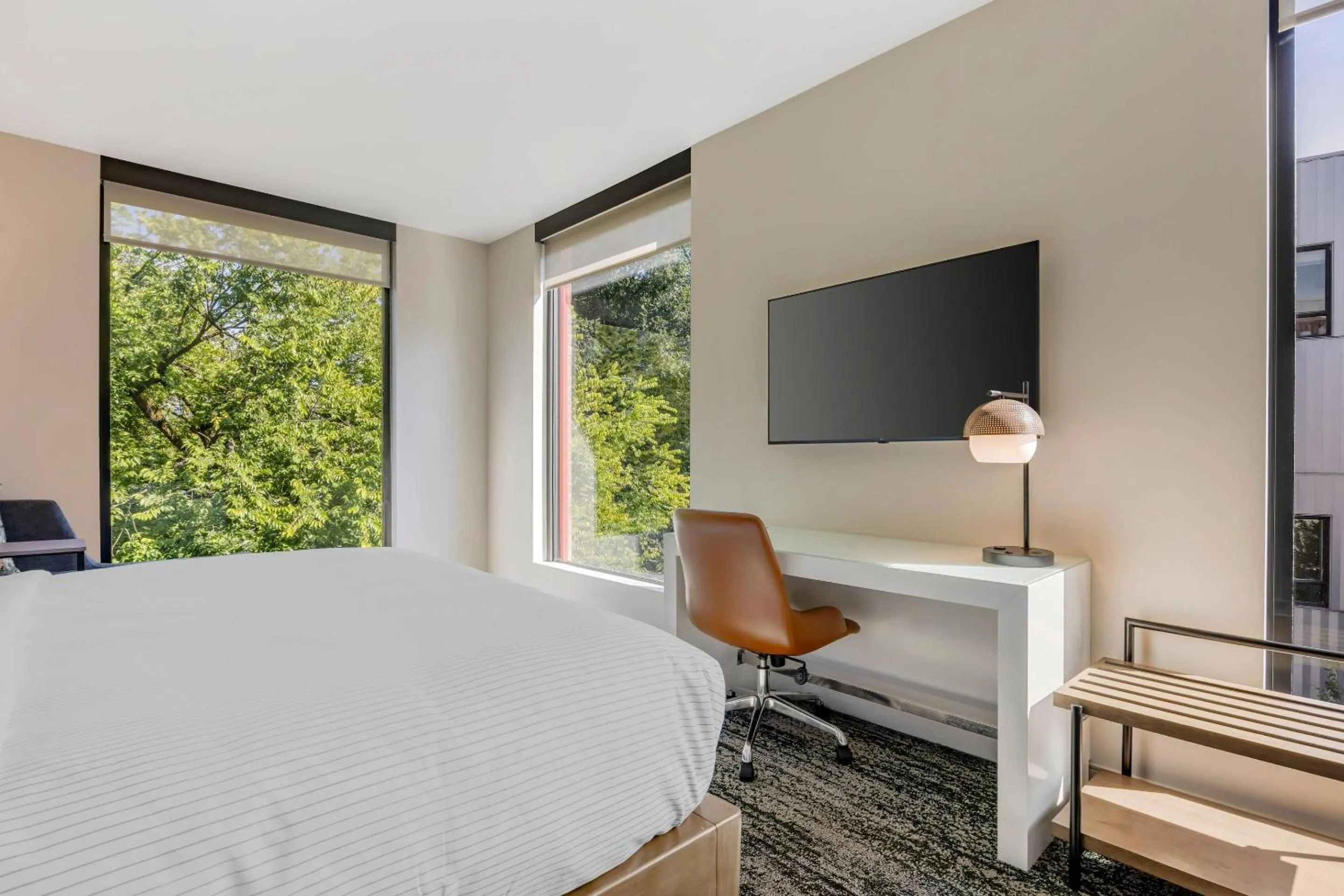 Bedroom, Bed in Cambria Hotel Portland - Pearl District