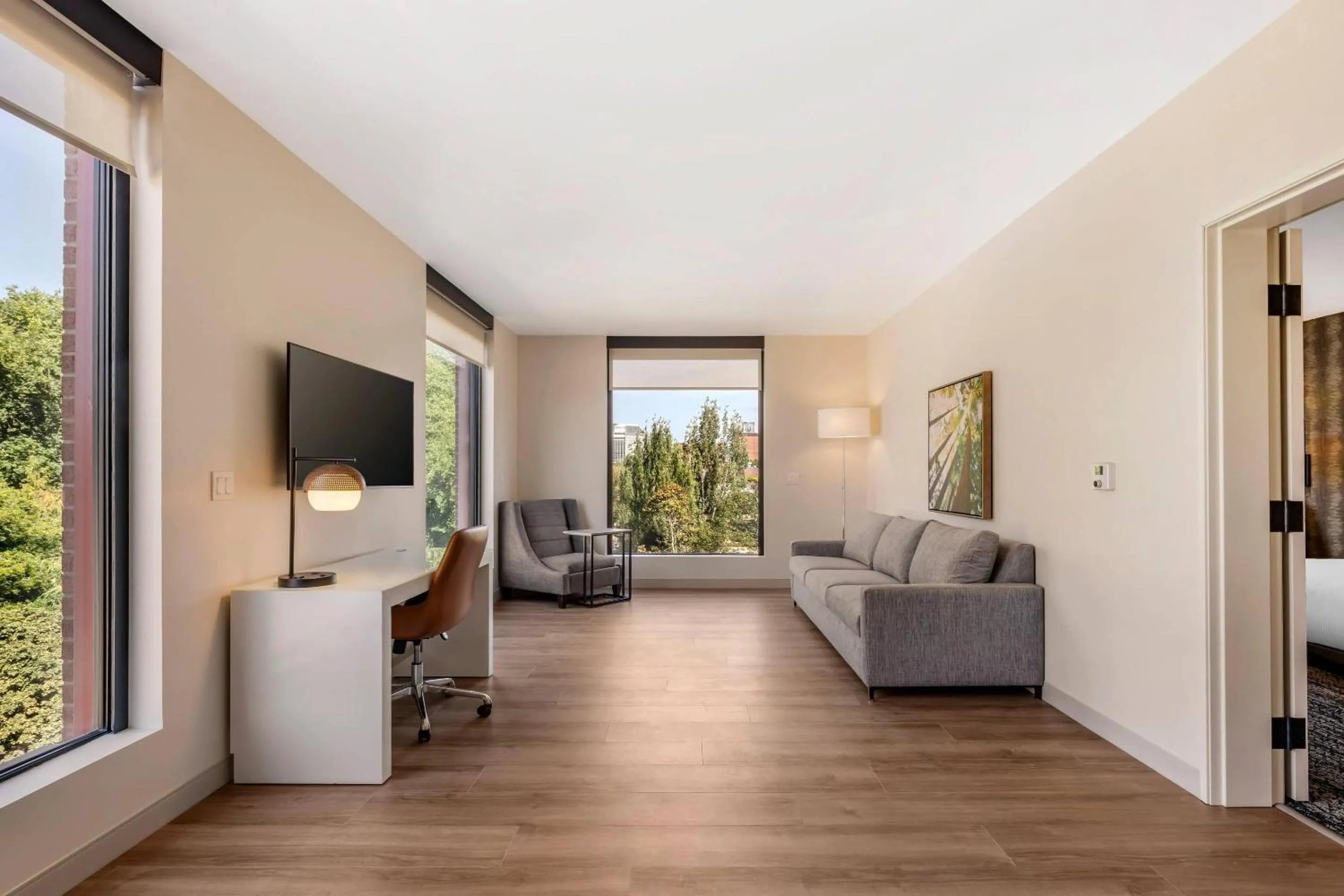 Bedroom in Cambria Hotel Portland - Pearl District