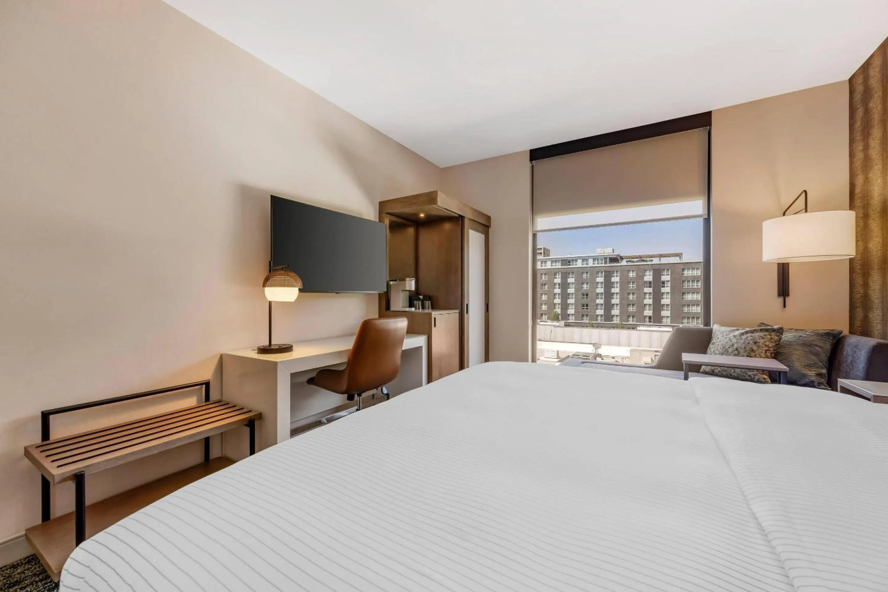 Bedroom, Bed in Cambria Hotel Portland - Pearl District